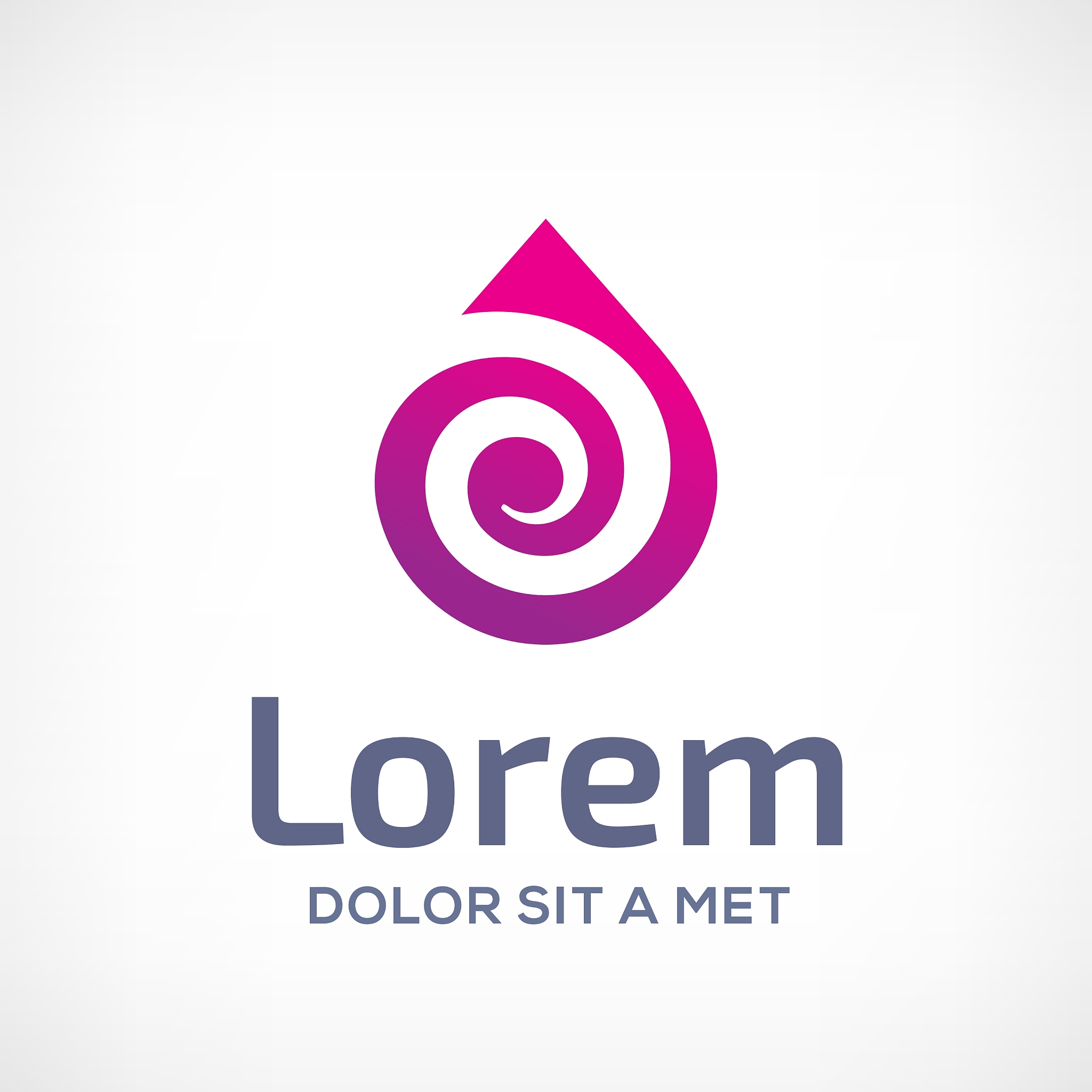 water drop symbol logo design template icon