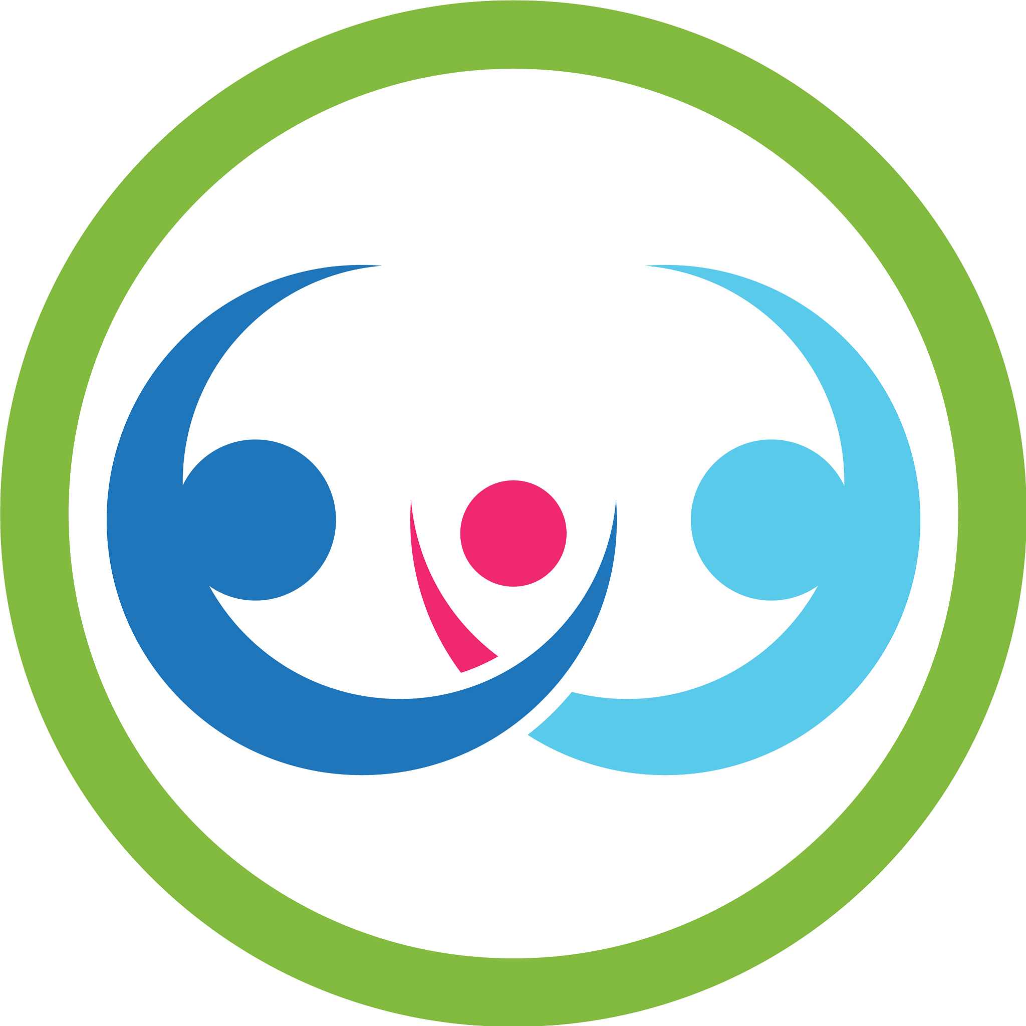 adoption and community care logo template icon