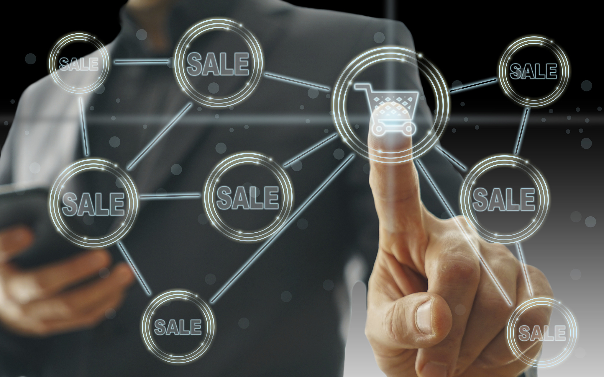 online shopping concept