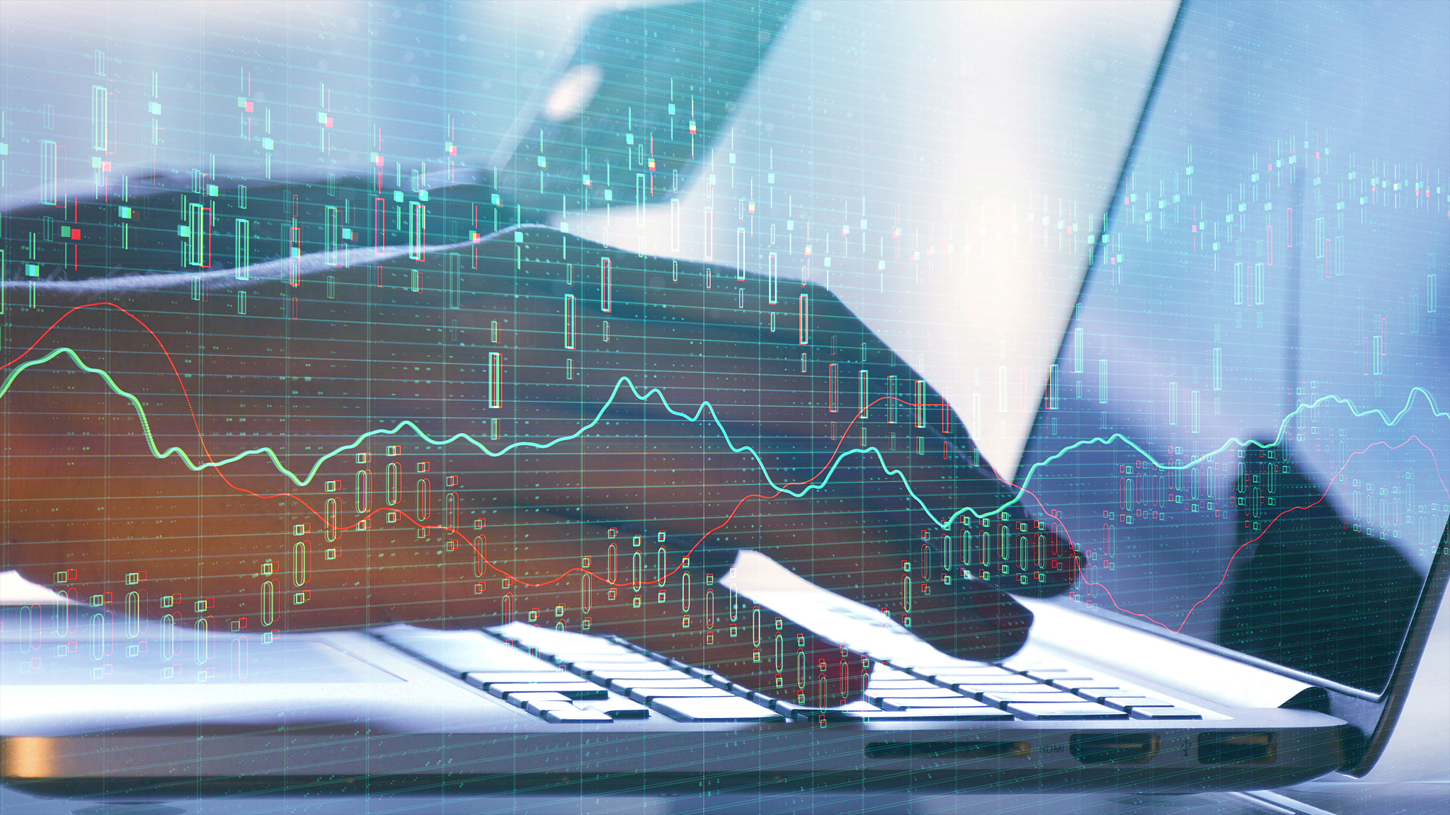 digital trade and stock concept