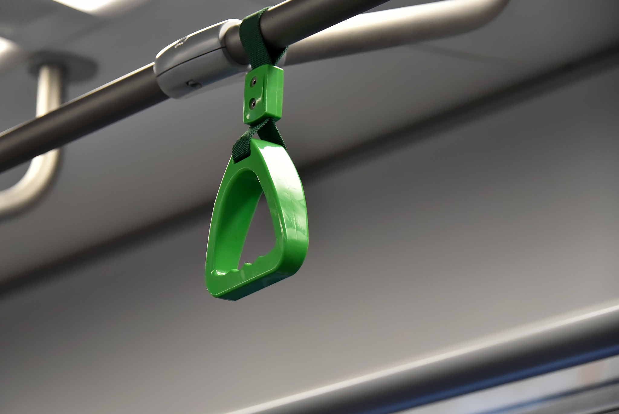 handle for a standing passenger in the cabin