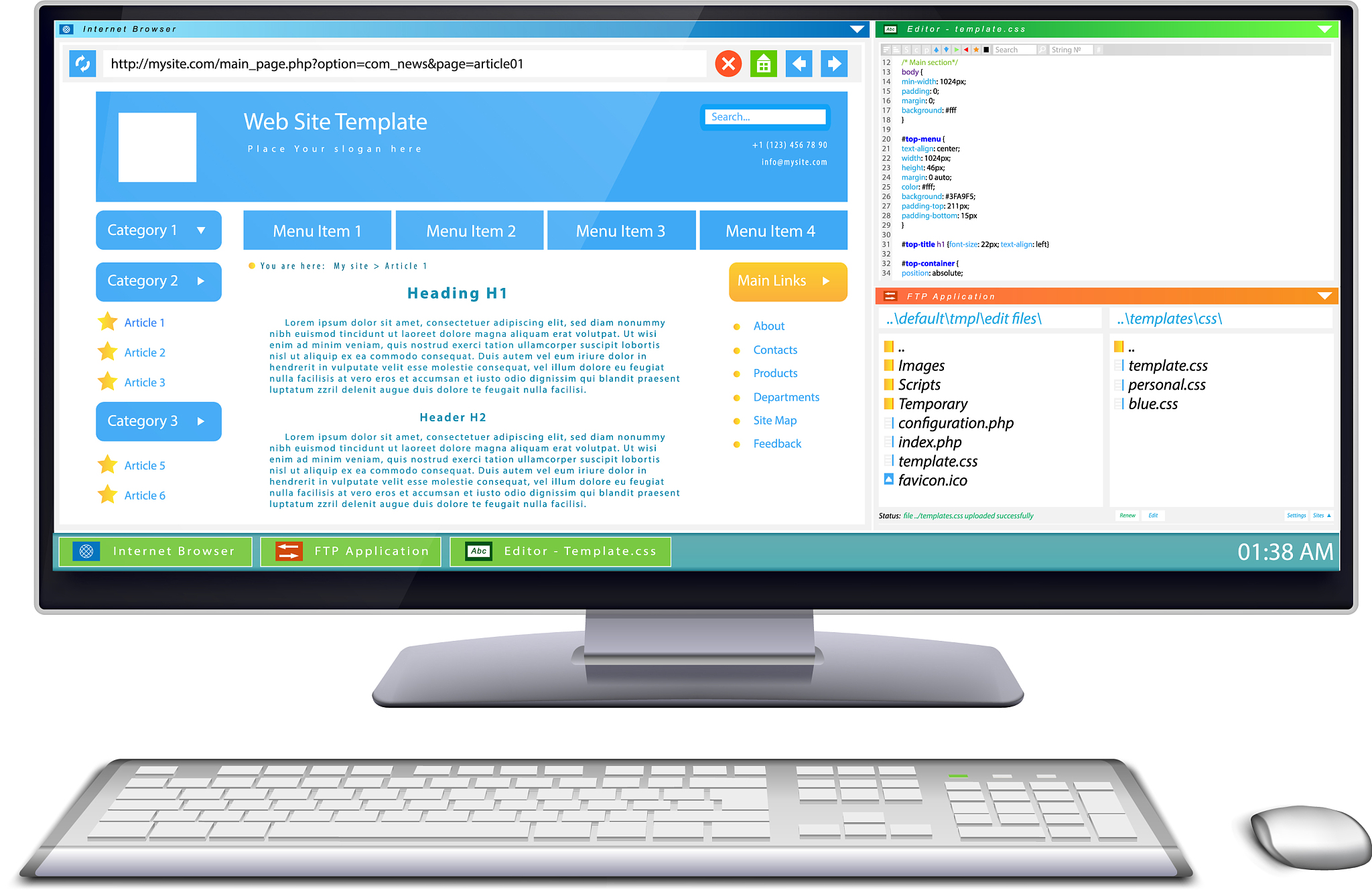 Python 电子班牌管理系统代码示例 - 管理课程表和通知