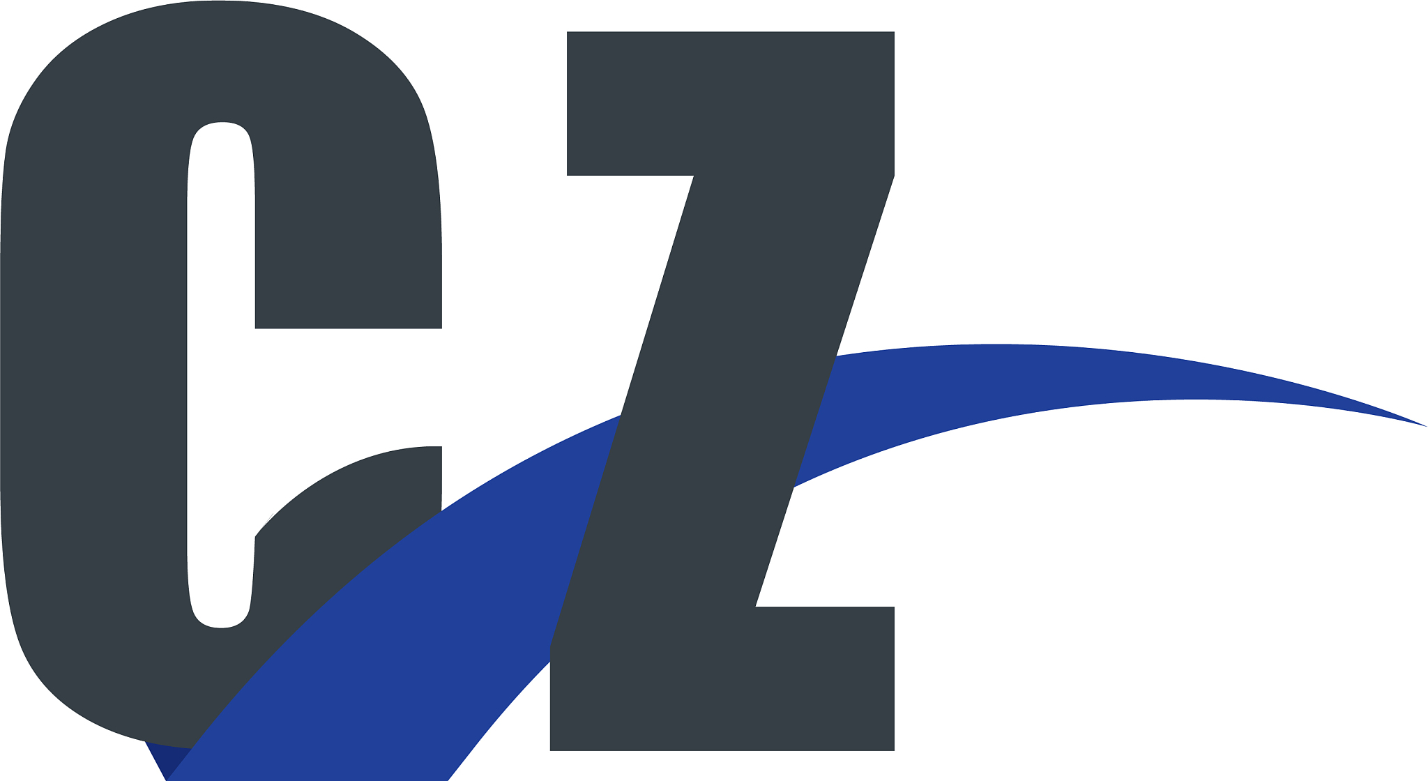 initial letter overlapping design logo