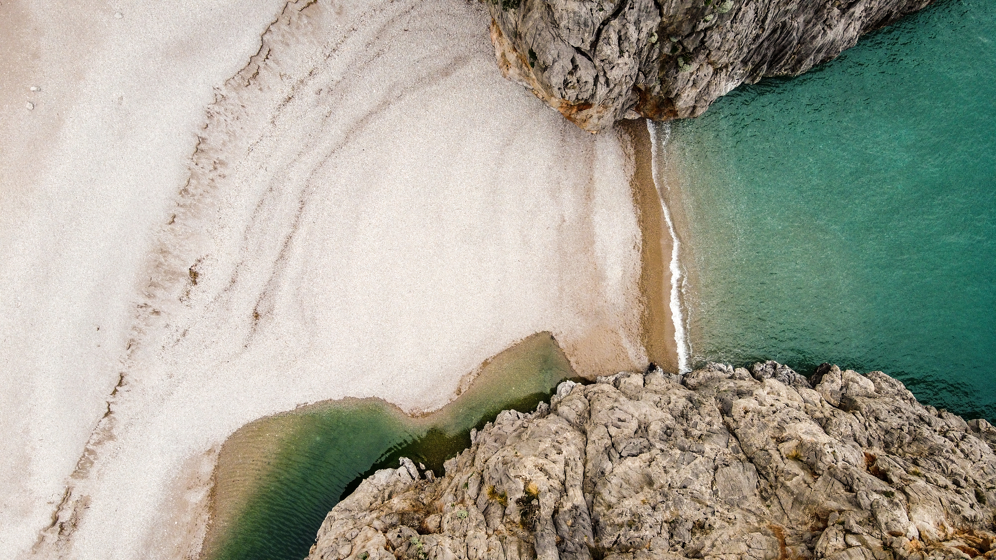 sa calobra - aerial view
