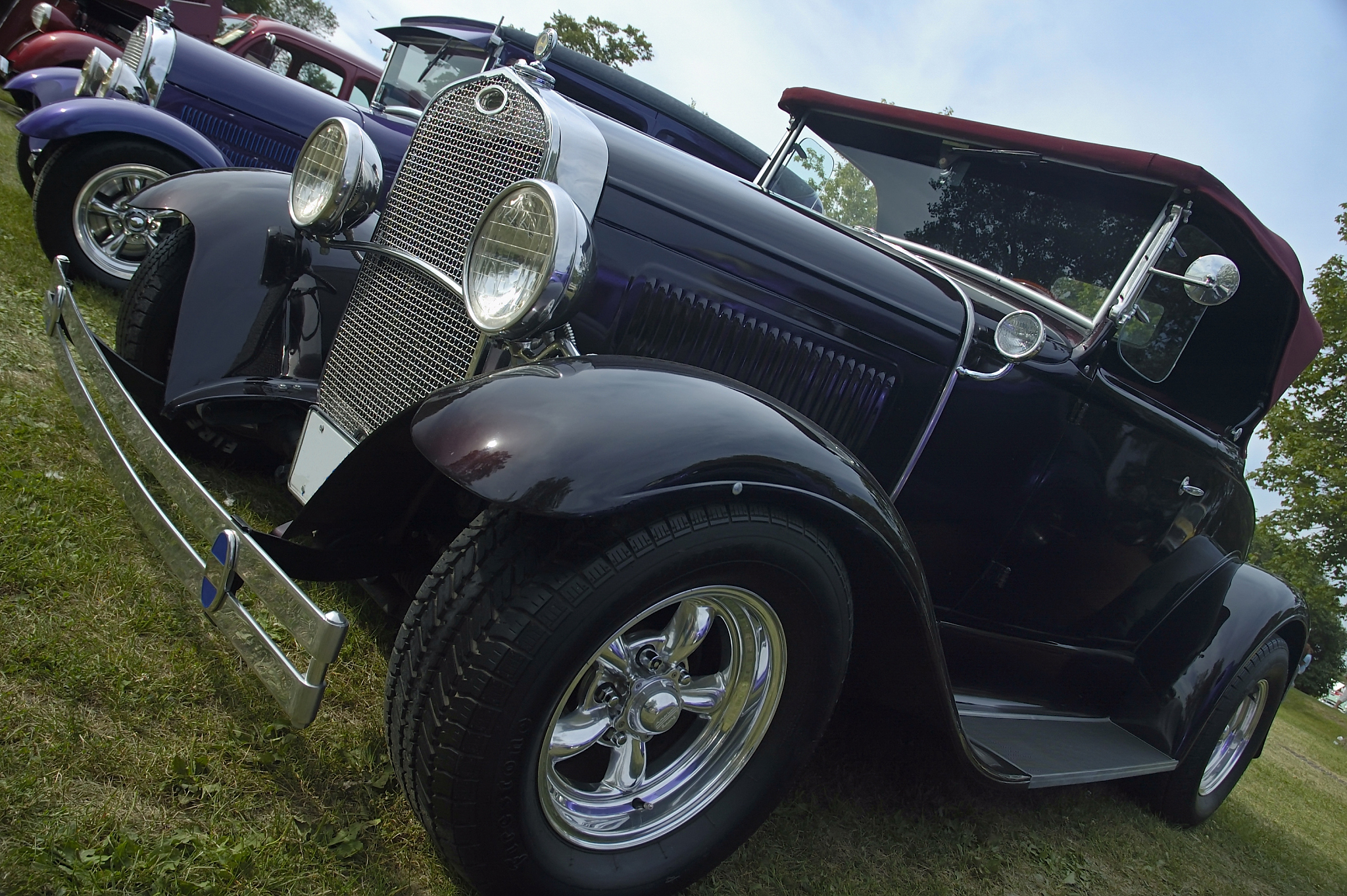 retro car