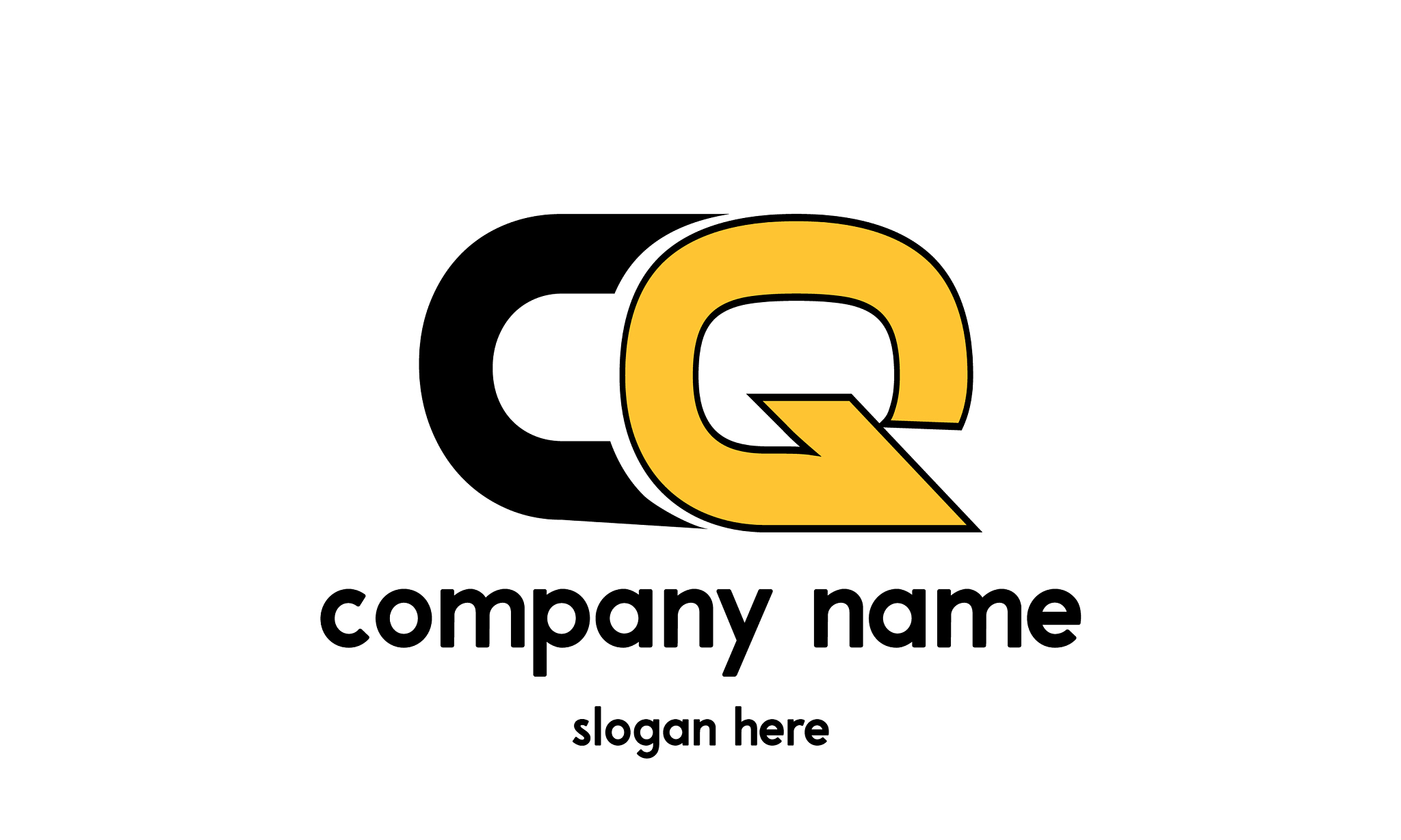 cq letter logo design