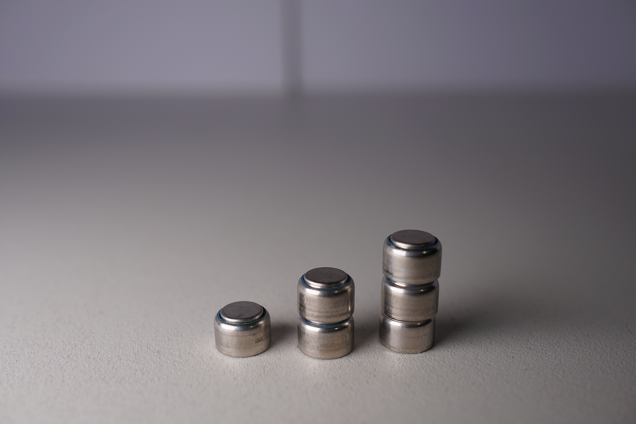 the button battery is used on the hearing aid.