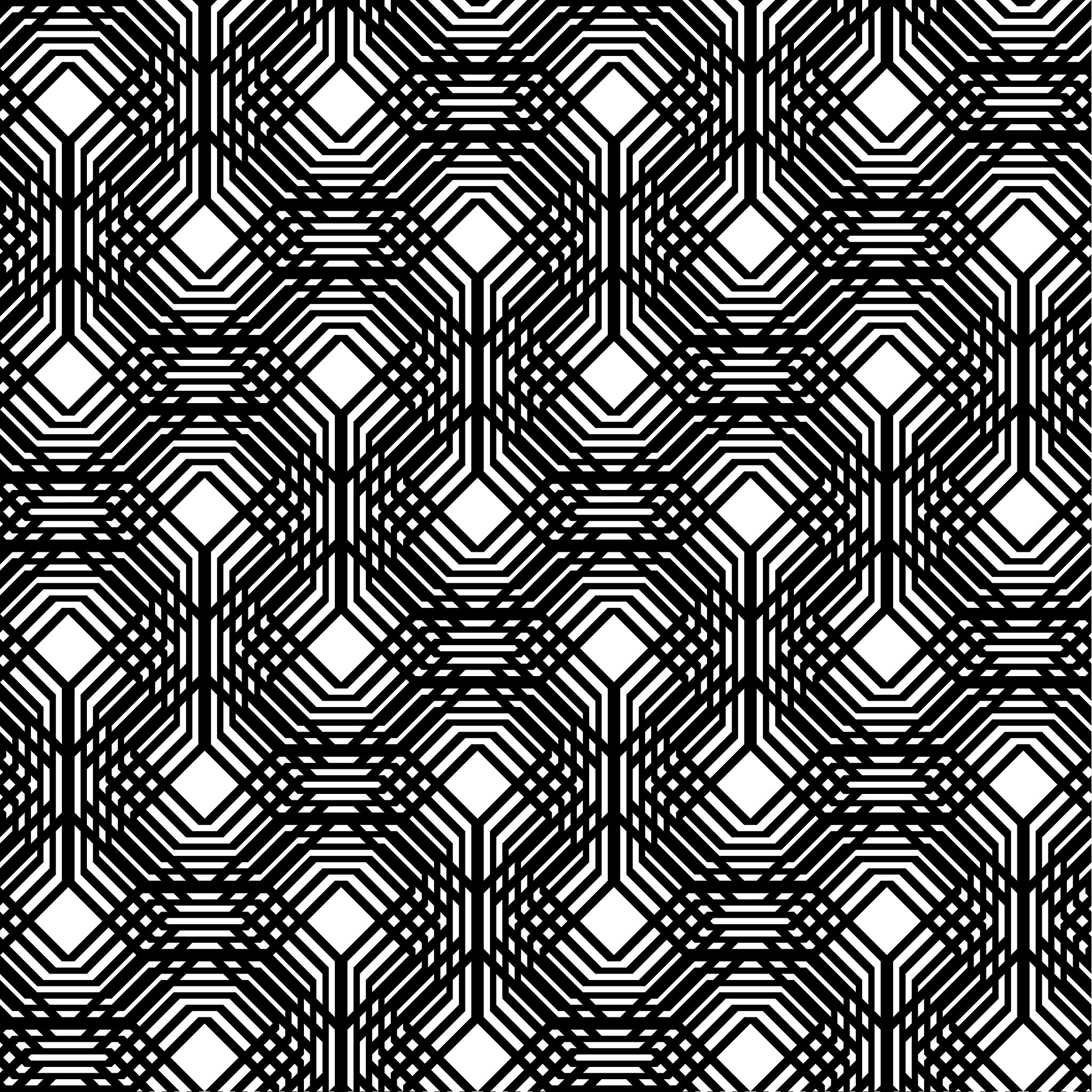design seamless monochrome geometric pattern