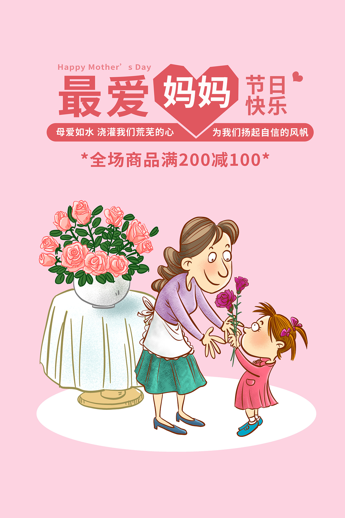 祝妈妈母亲节快乐