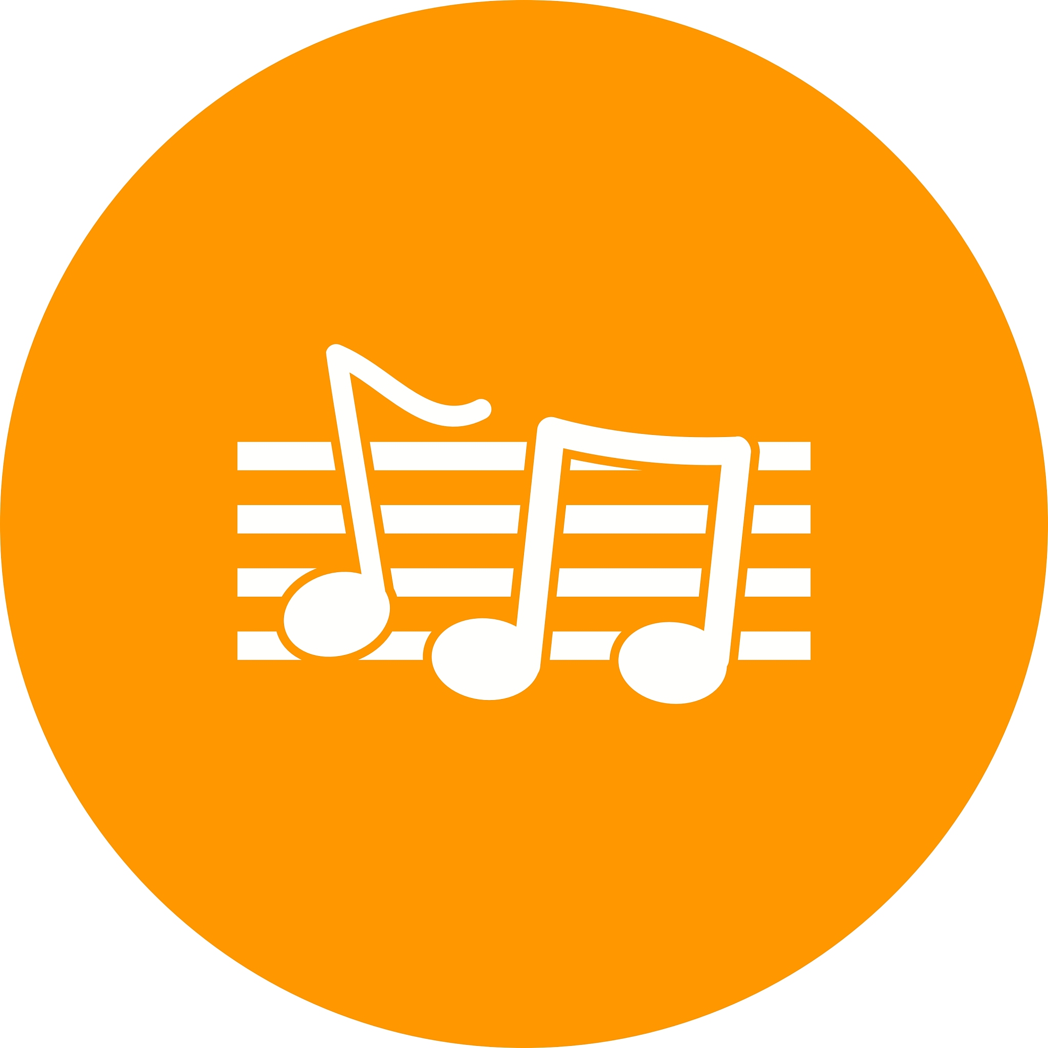 music staff
