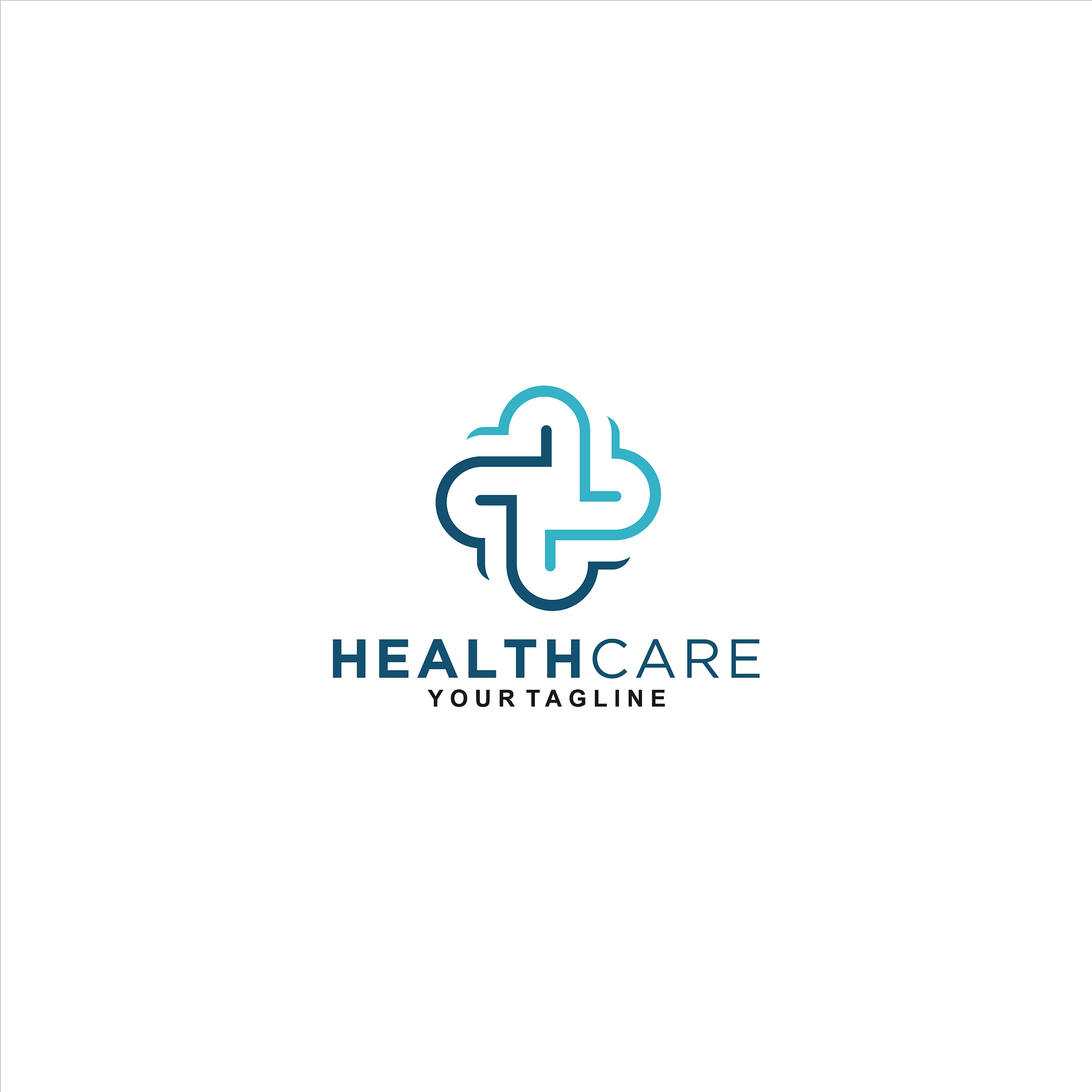 he<strong>a</strong>lth medical center logo template design