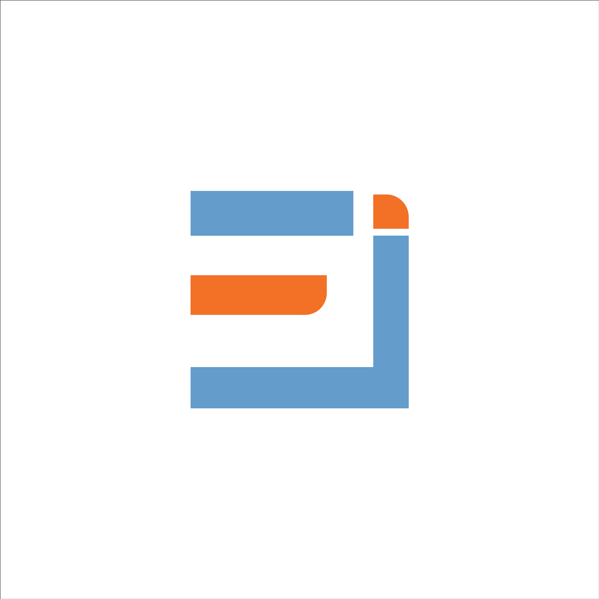 initial letter ei or ie logo design template