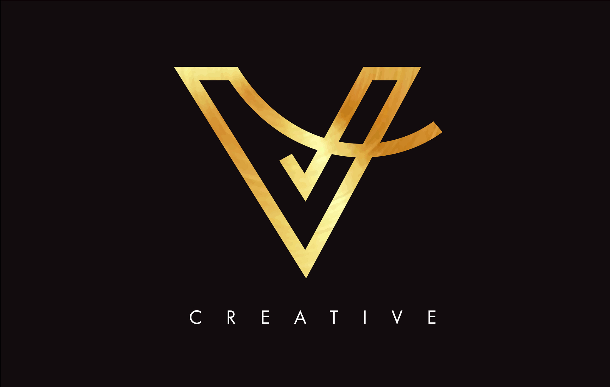 v letter design logo letter v icon logo with