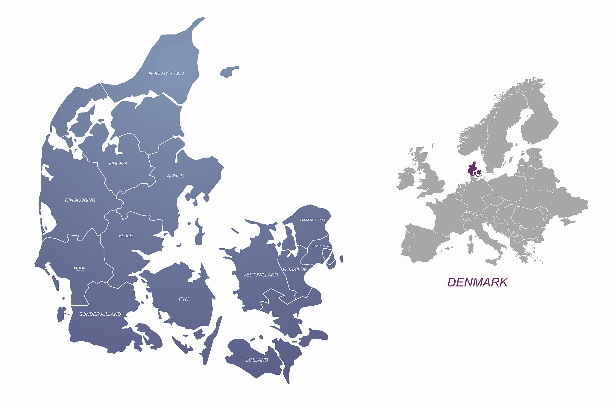 scandinavia. baltic. nordic countries map. denmark, norway, finl