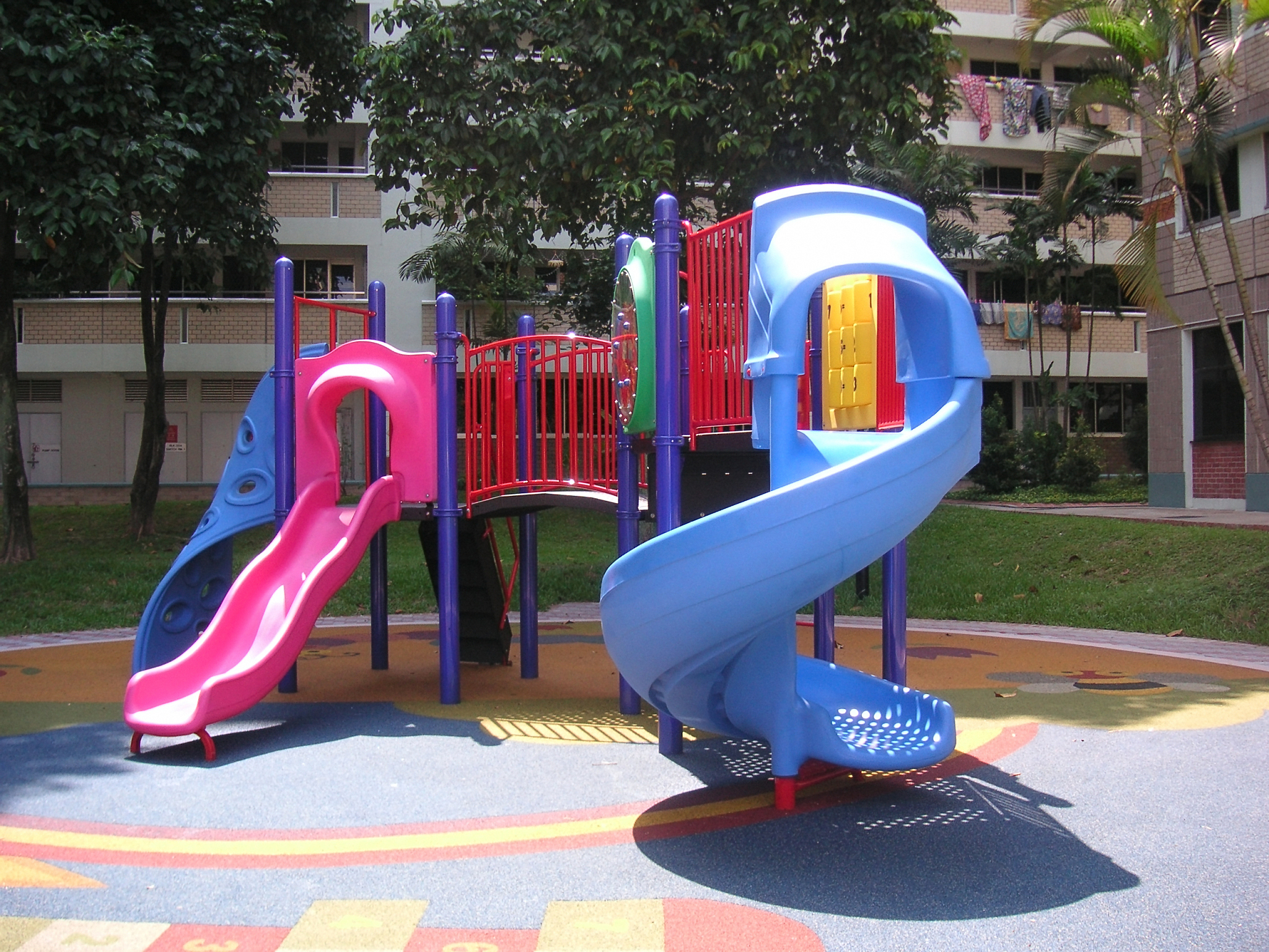 开儿童乐园小区