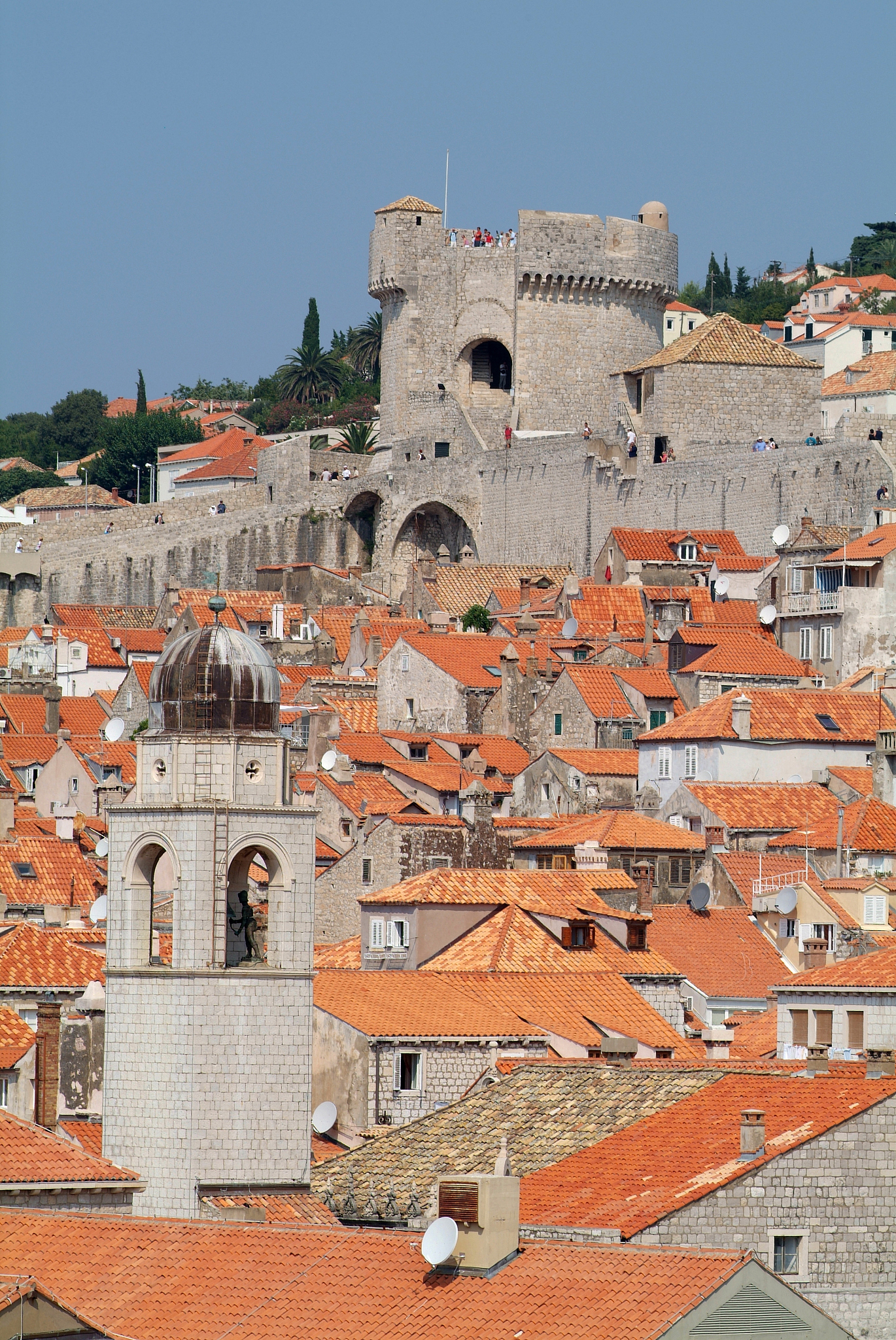 the town of dubrovnik unesco world heritage site