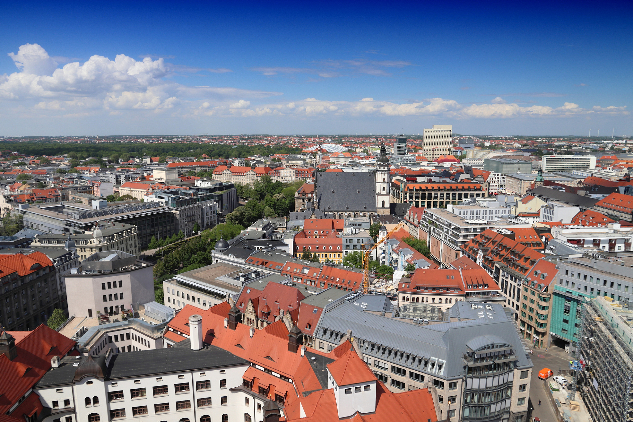 leipzig city, germany