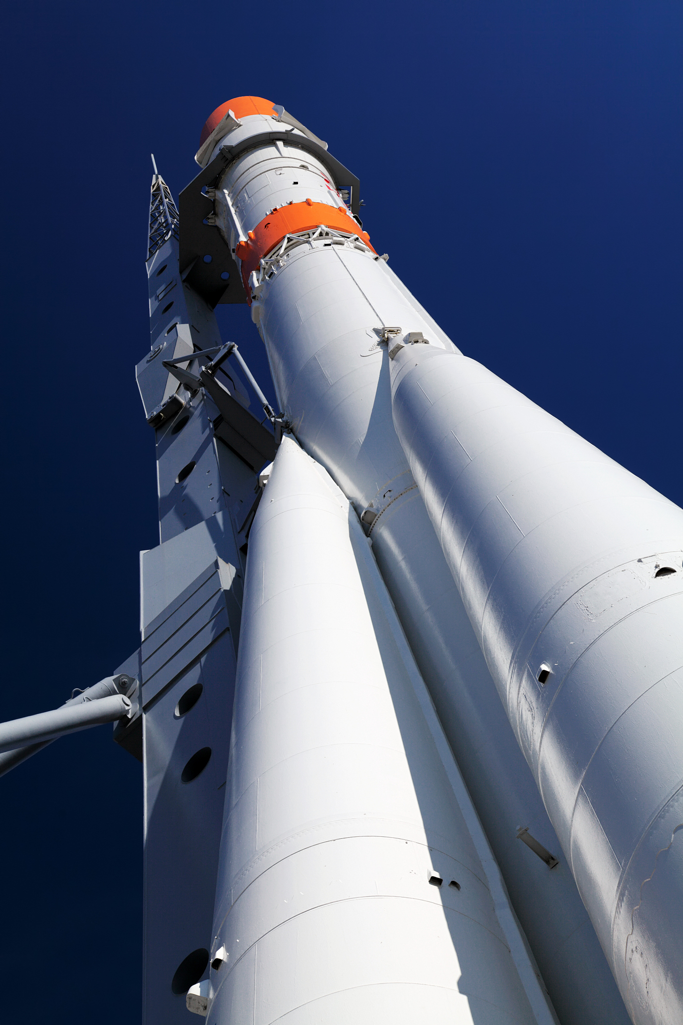 soyuz rocket on launch pad