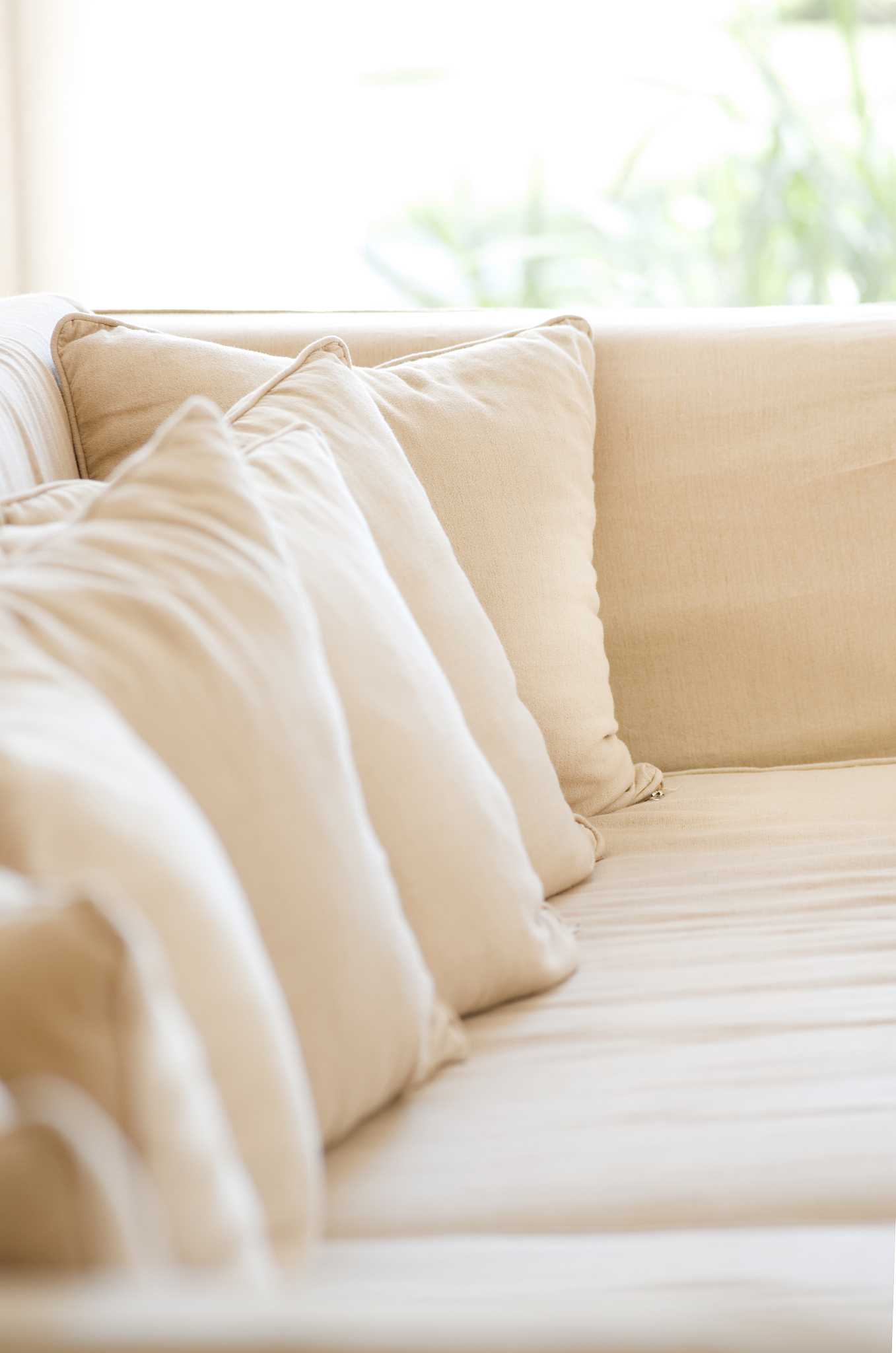 cozy sofa.