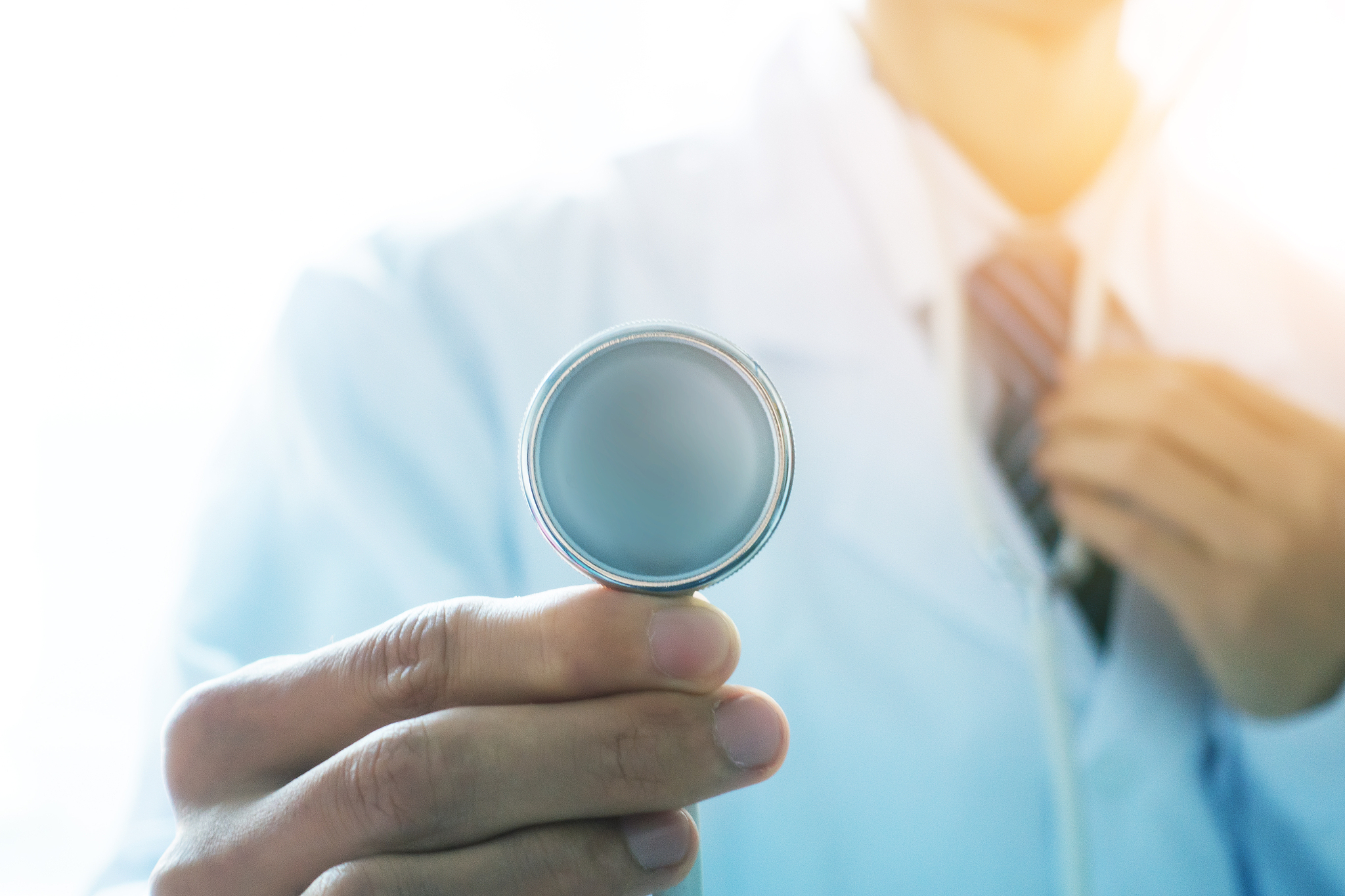 doctor with stethoscope
