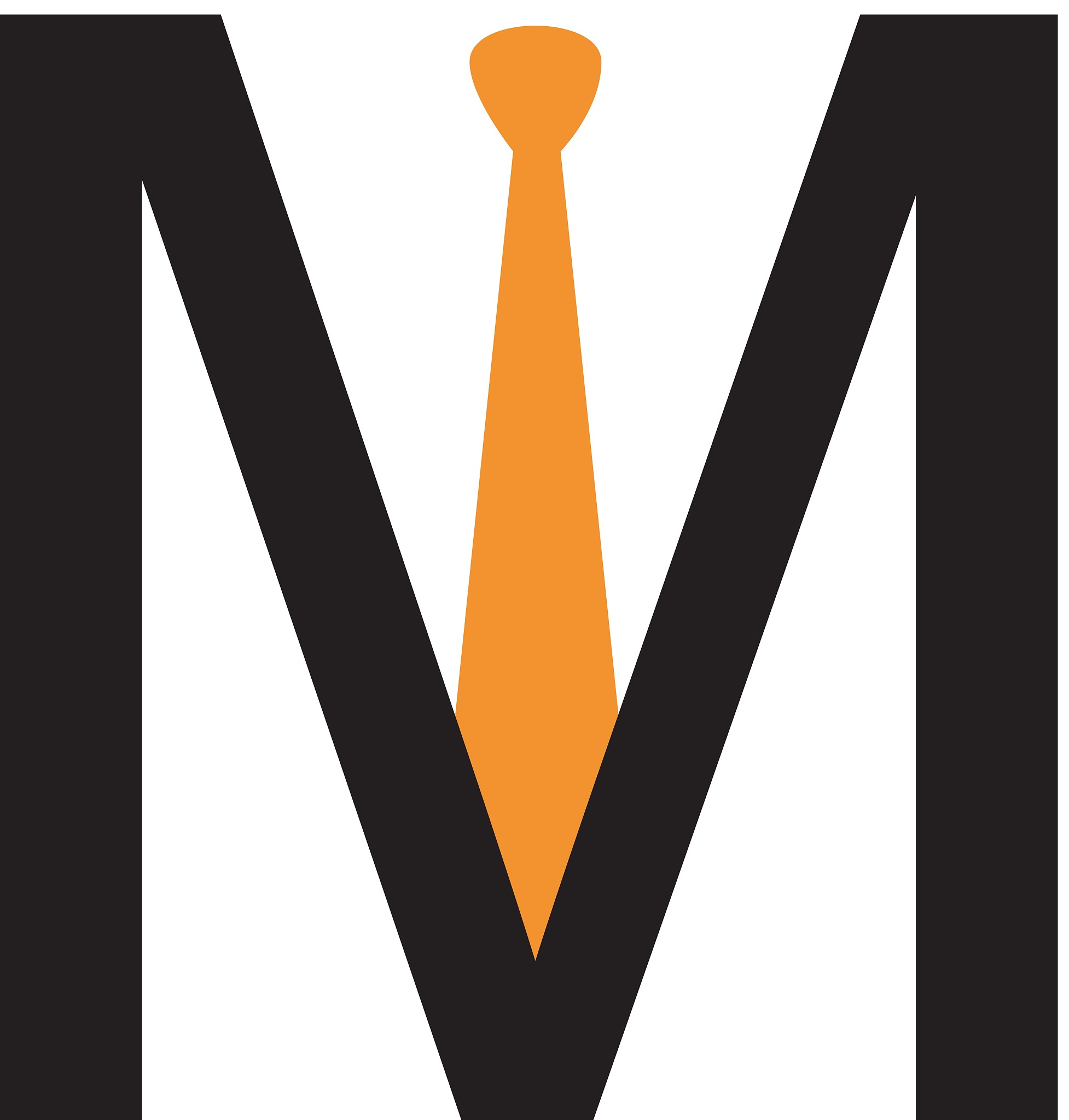 m alphabet logo