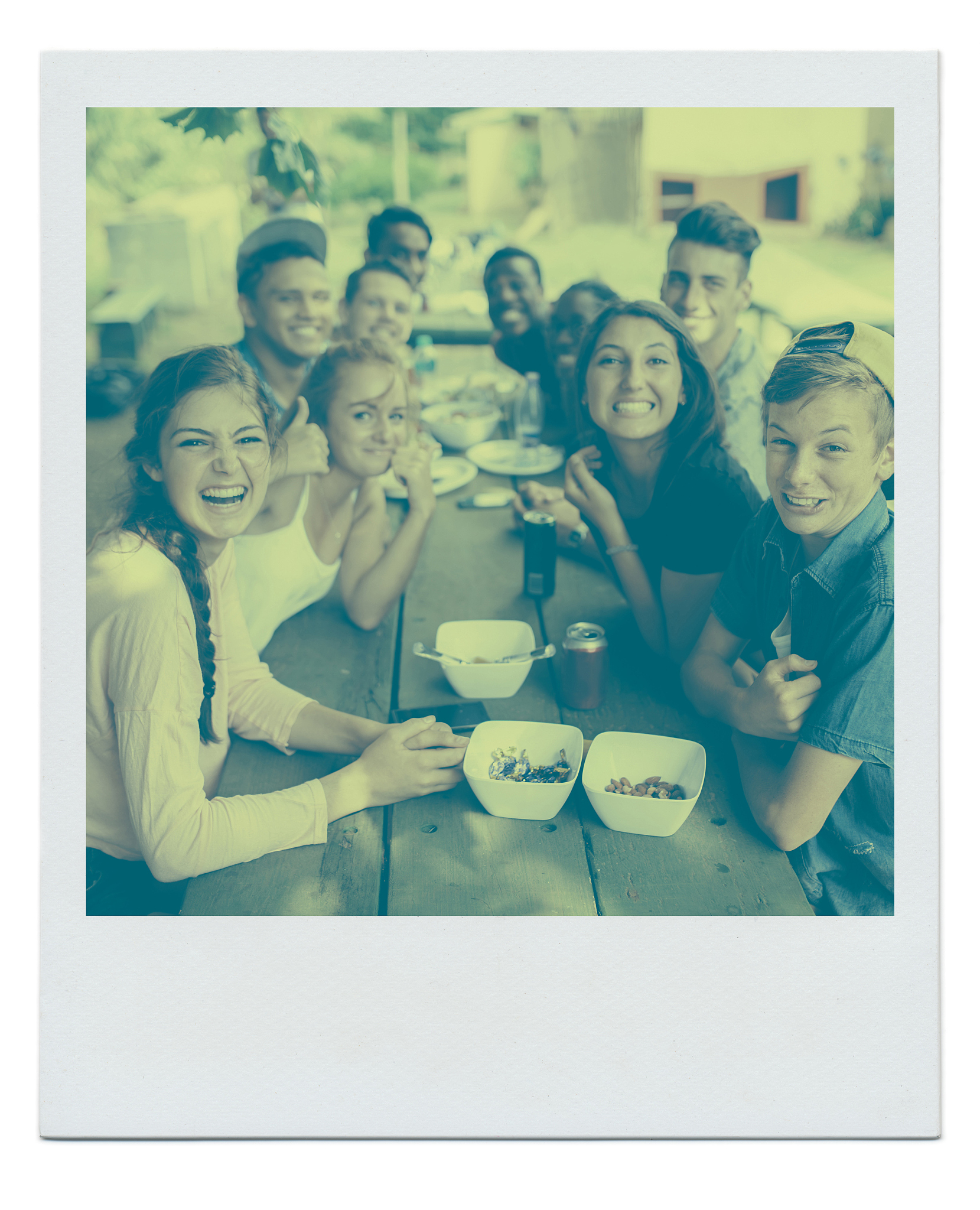 铁姑娘聚会照片上的经典话语 - 留下难忘回忆