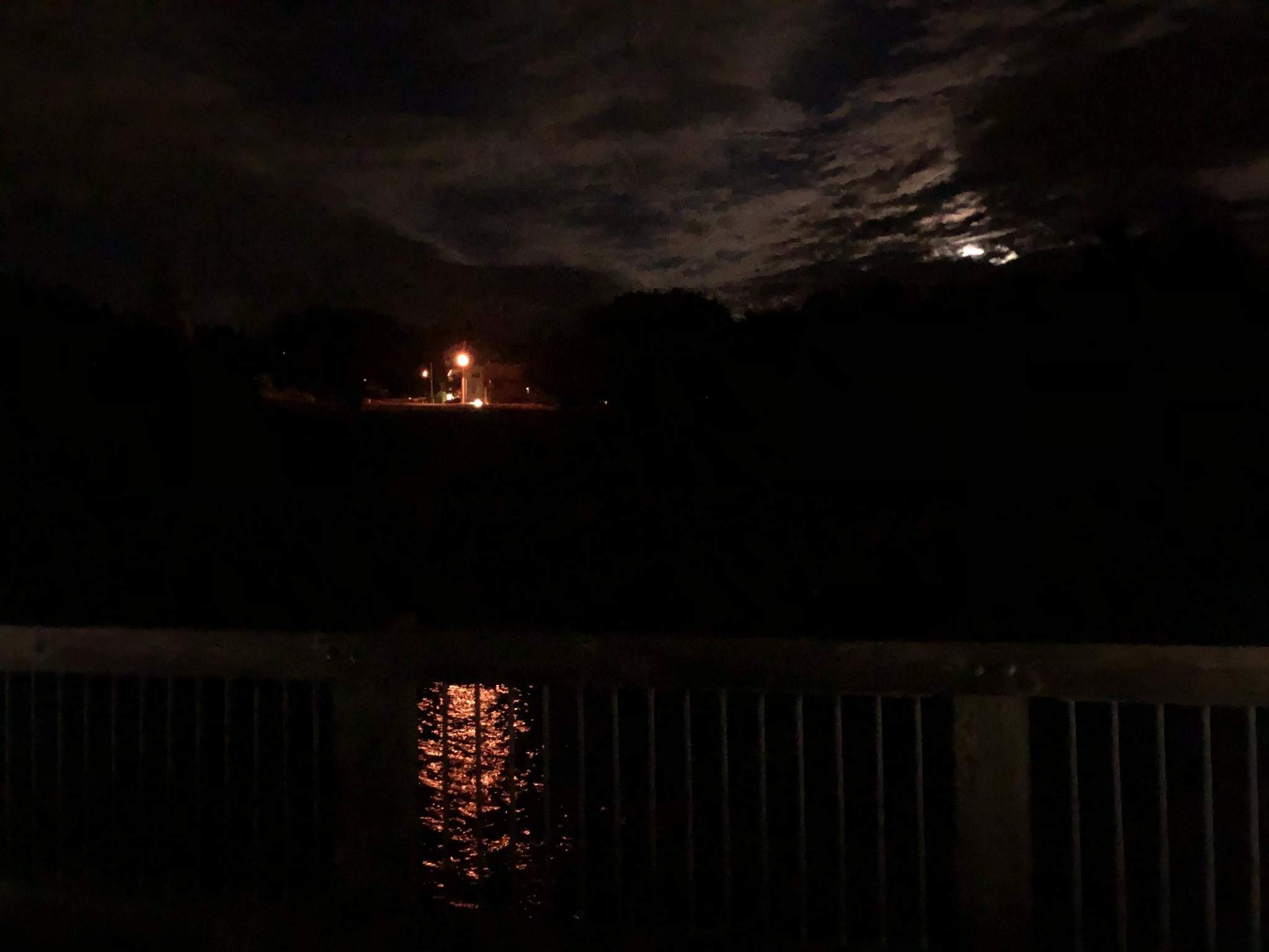 cloudy night