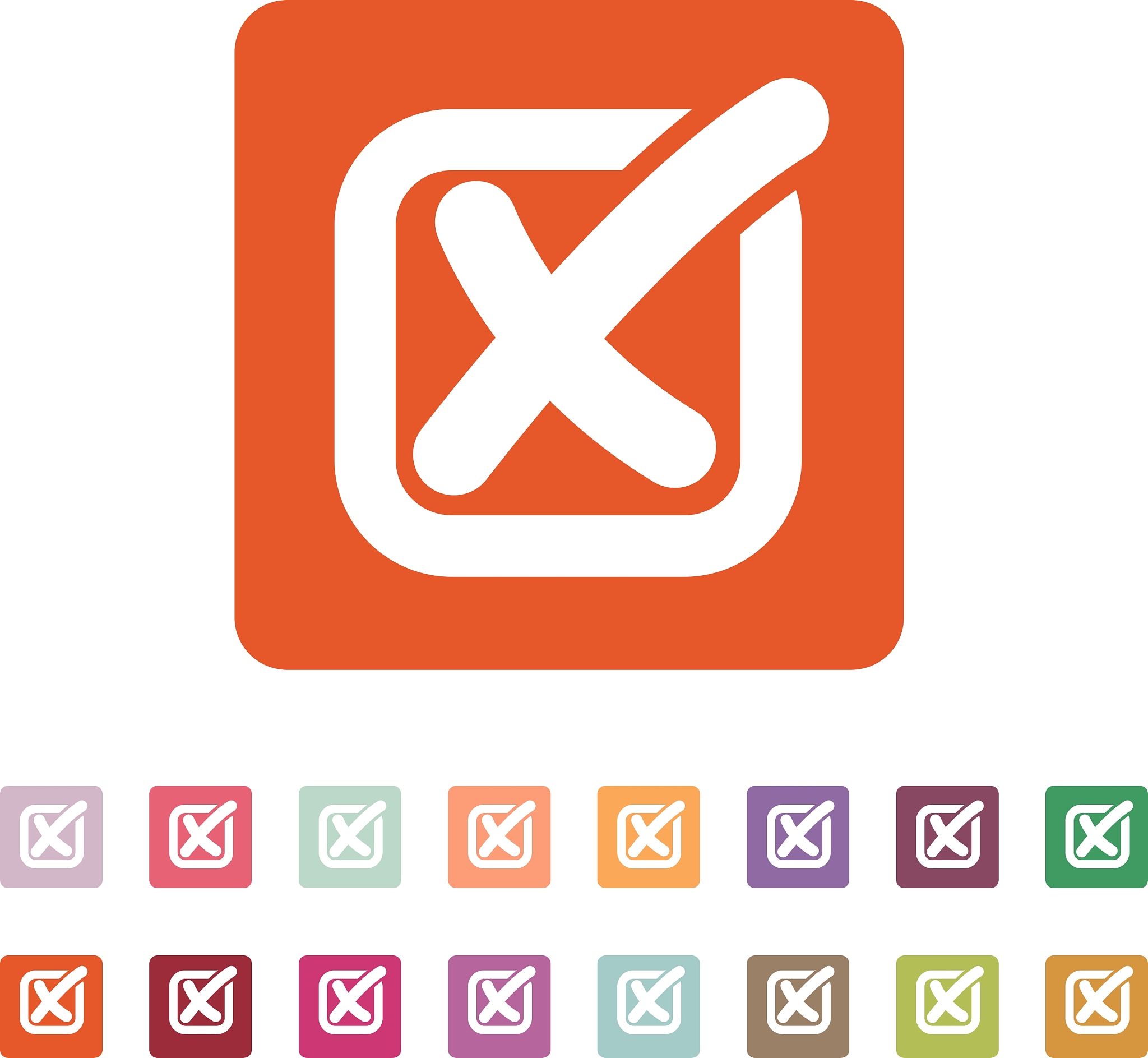 the check icon checkmark and checkbox no voting