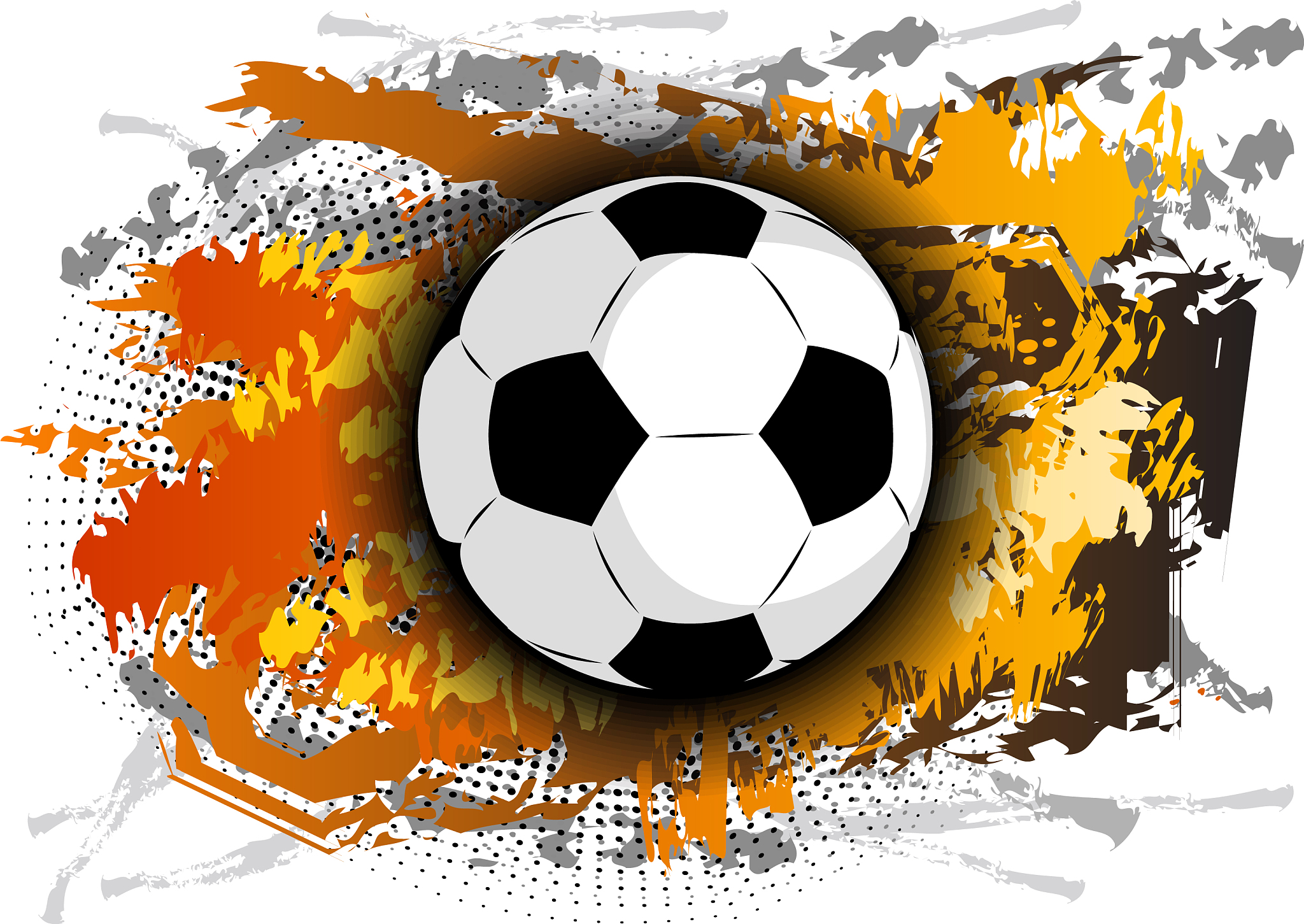 football theme on the background