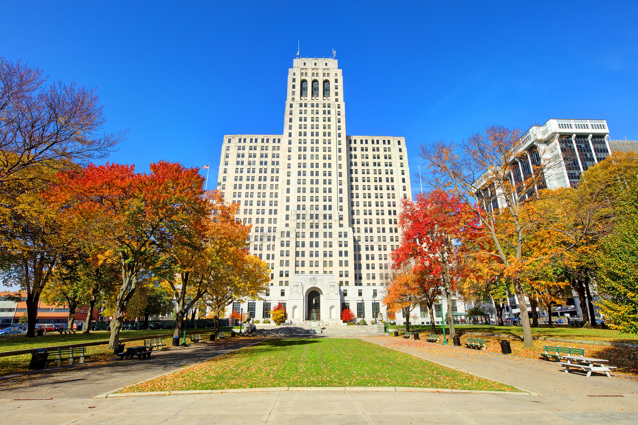 autumn in albany