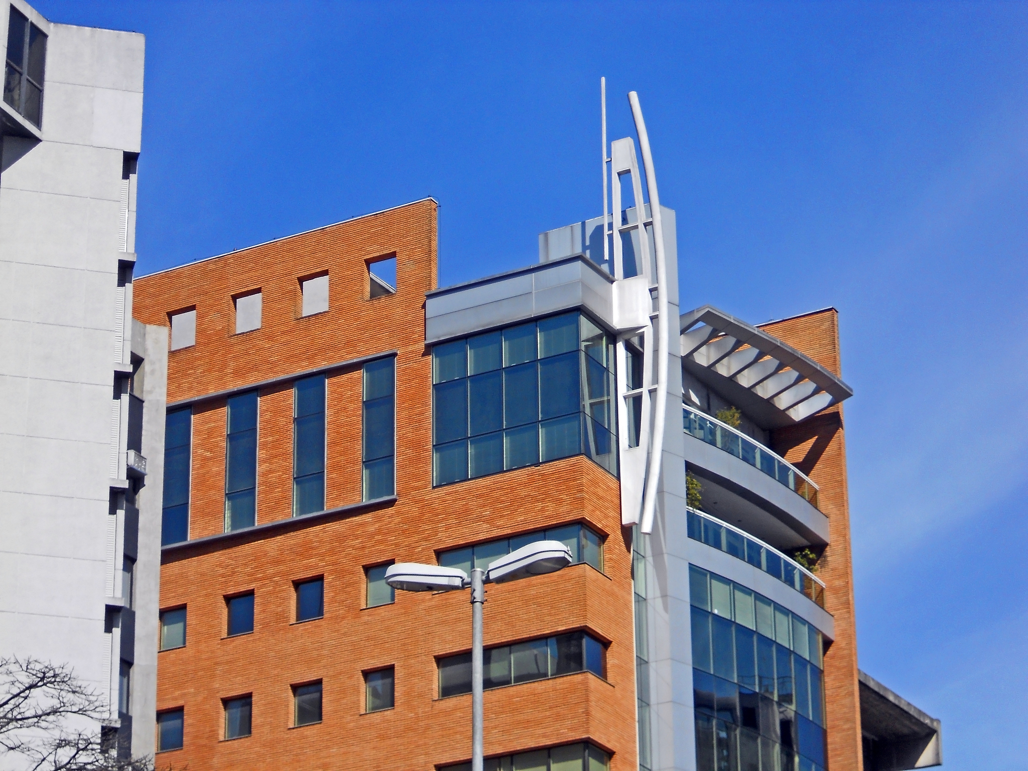 modern corporate building
