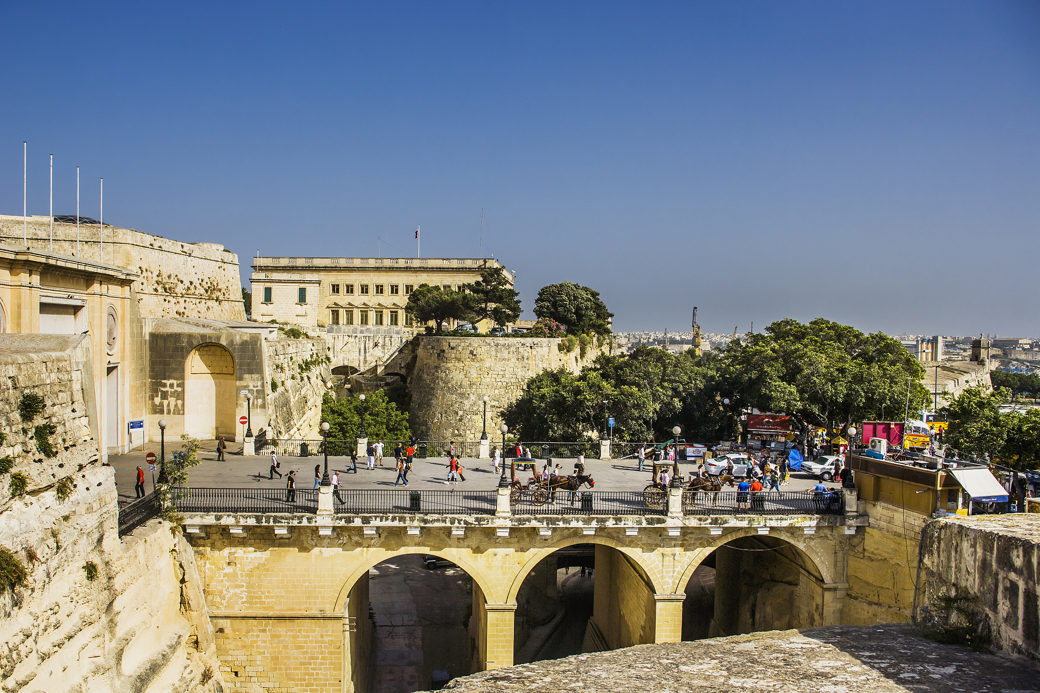 view near the city gate
