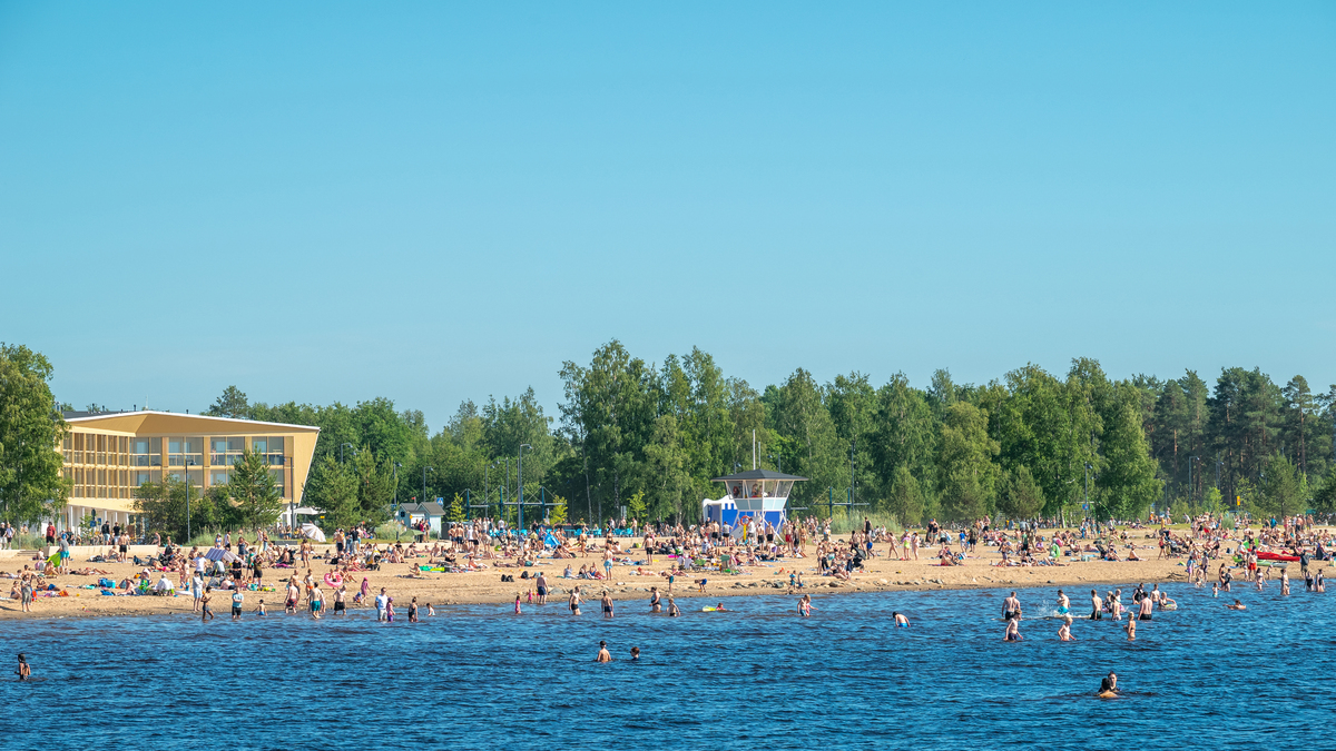 美国人喜欢在沙滩上做一些什么？