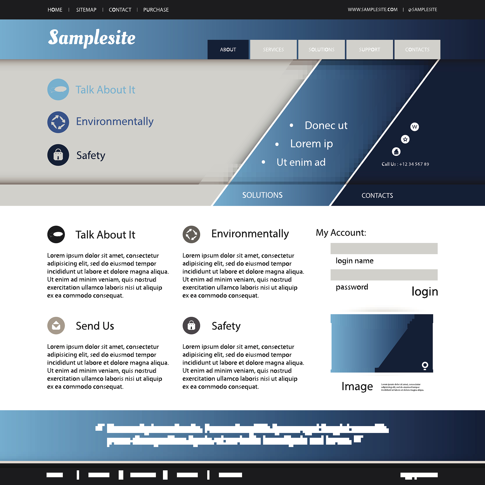 website template