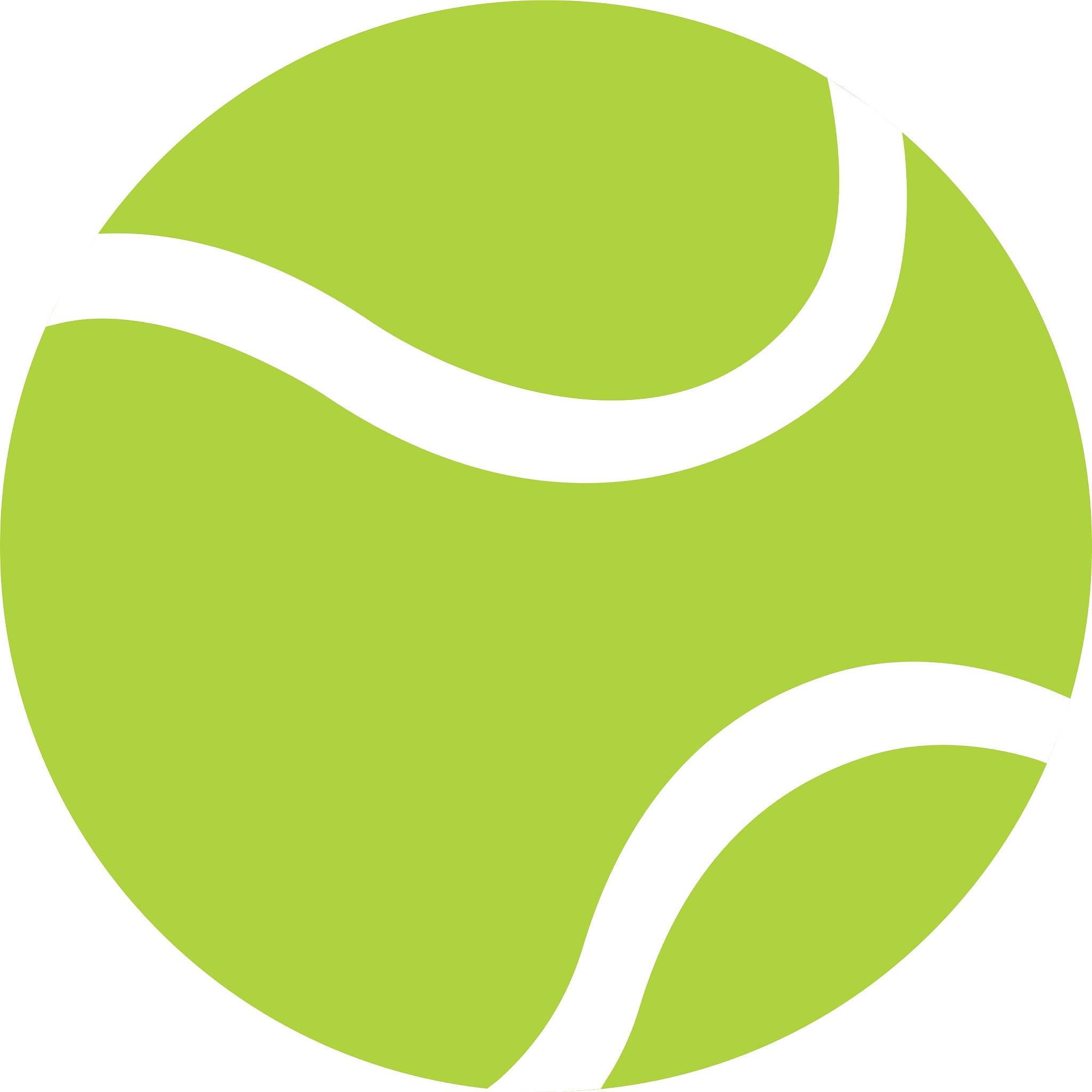 ball tennis white sport design icon