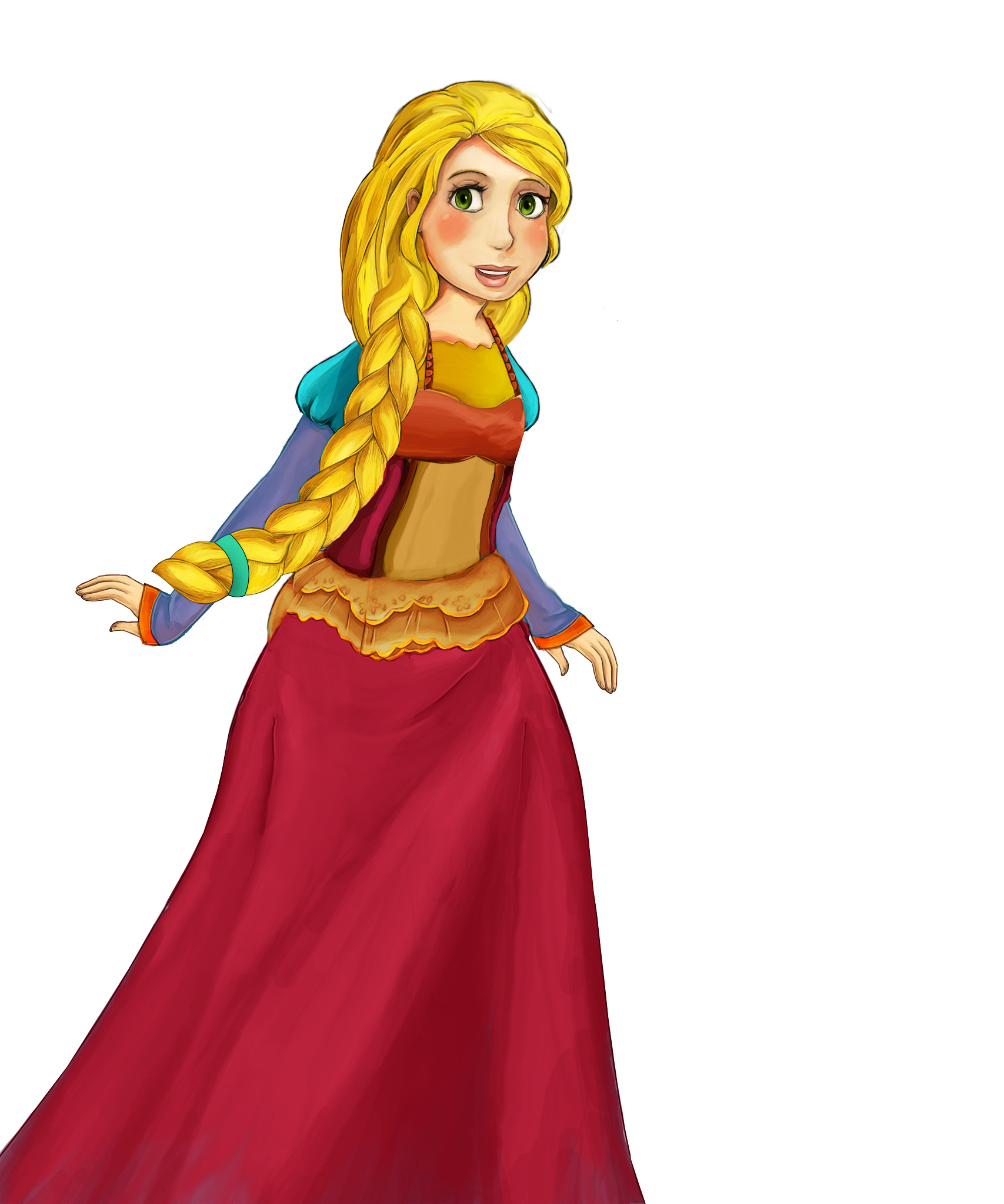 想念Belle公主了