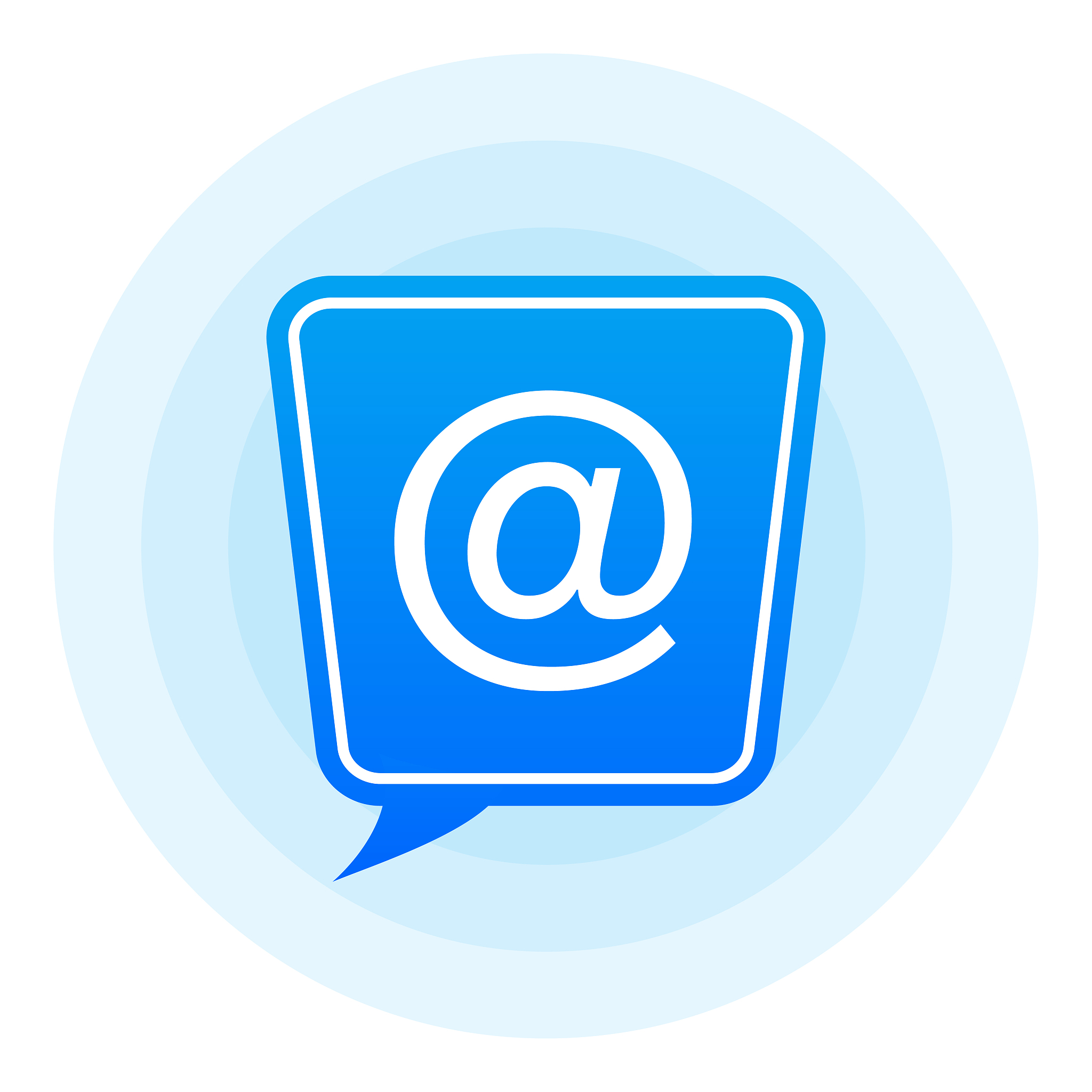 mail tag lable on white background. vector illustration.