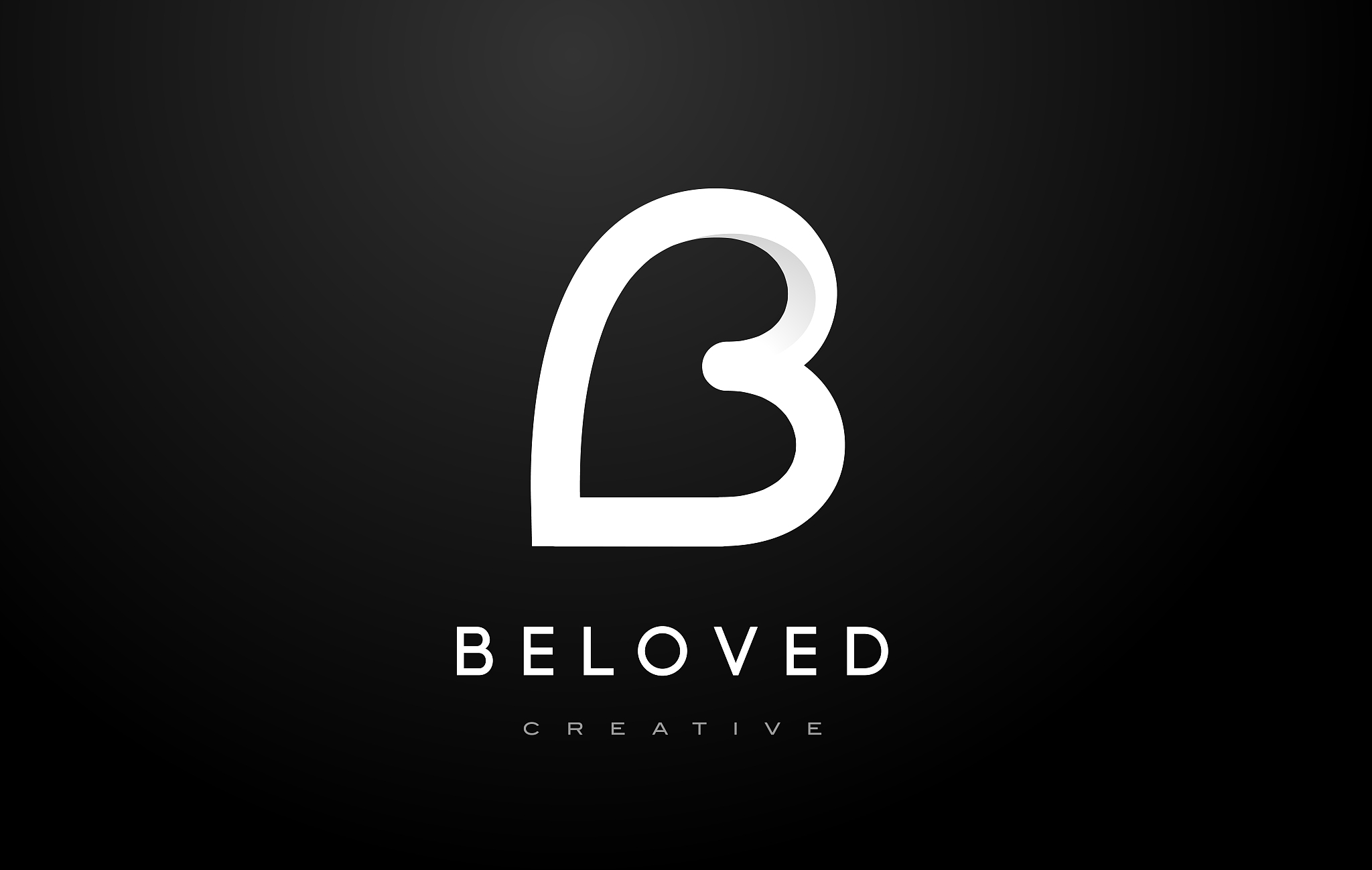 b logo b letter icon design