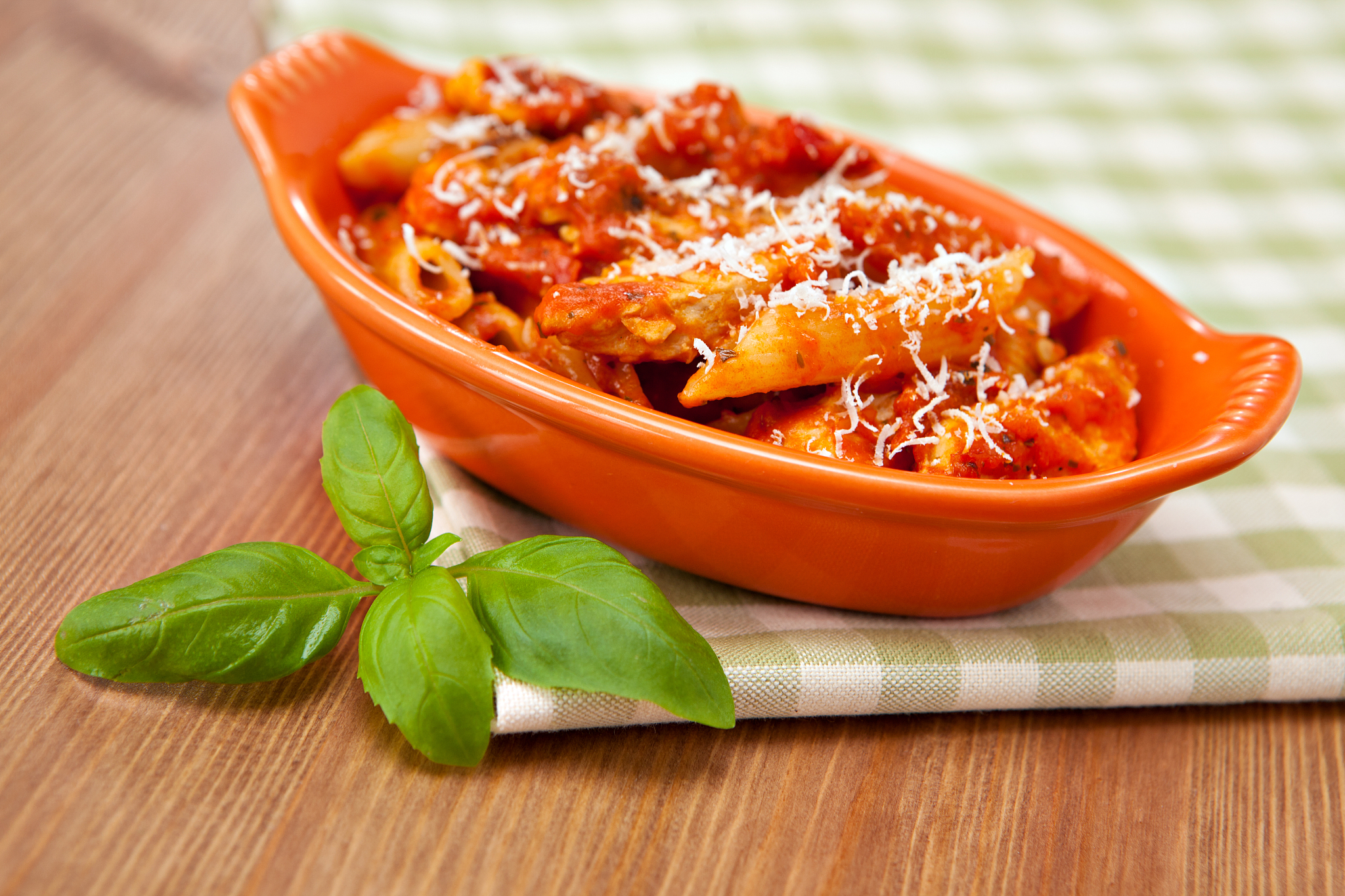 spicy chicken penne pasta