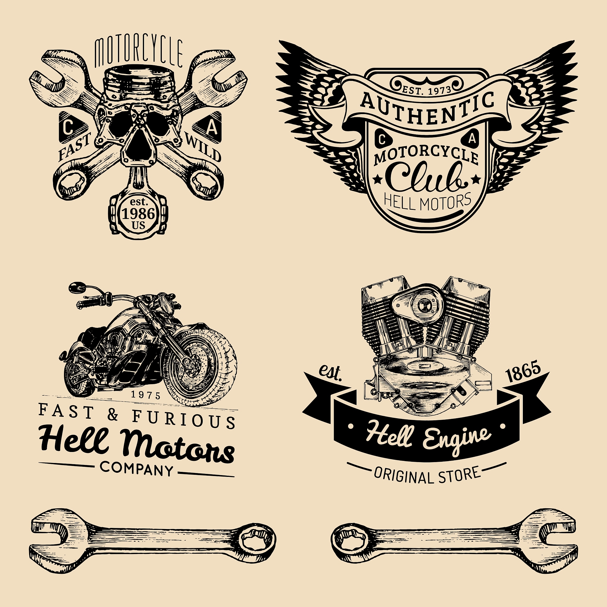 vintage design elements