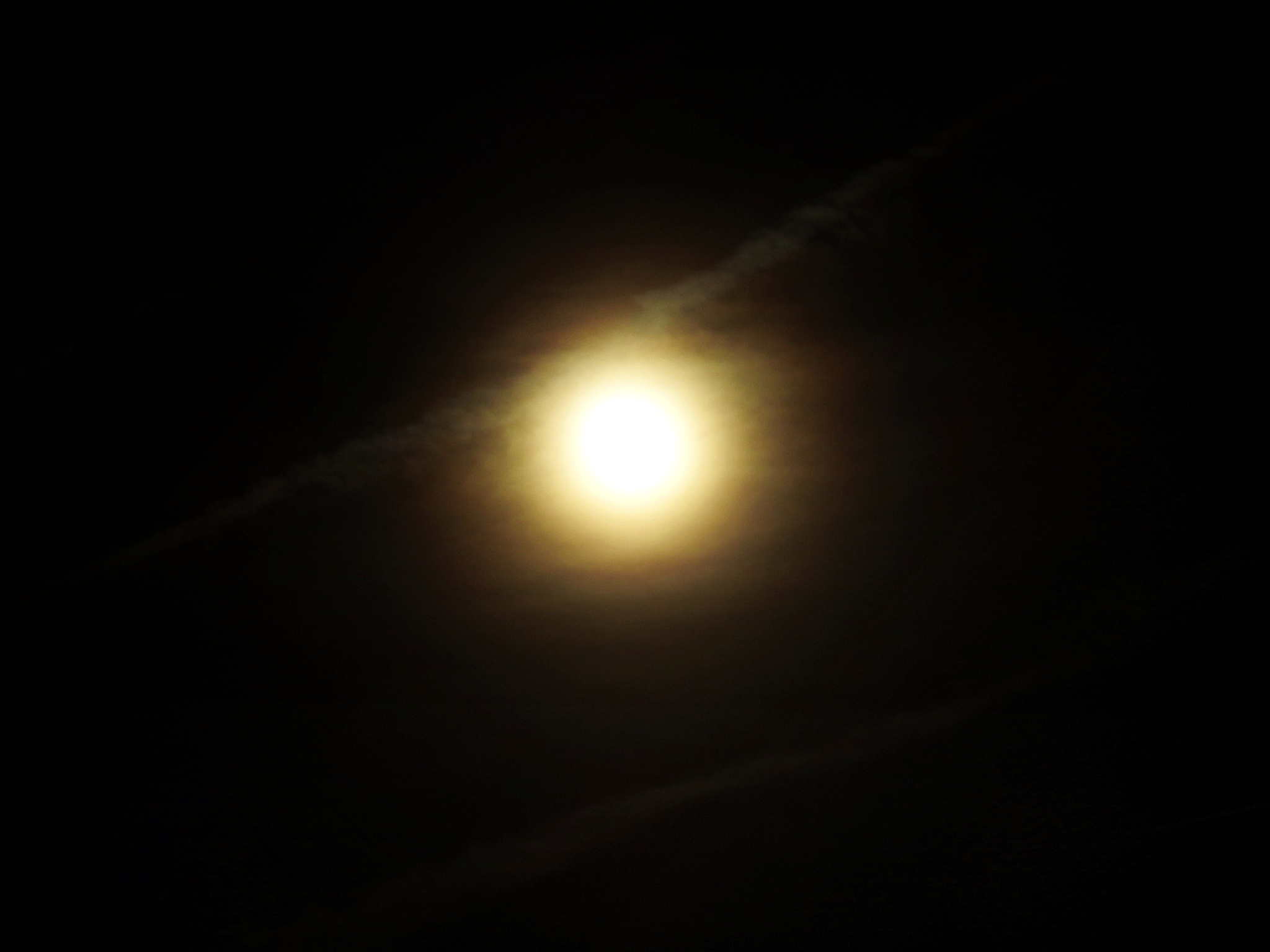 extrao sol al oscurecer