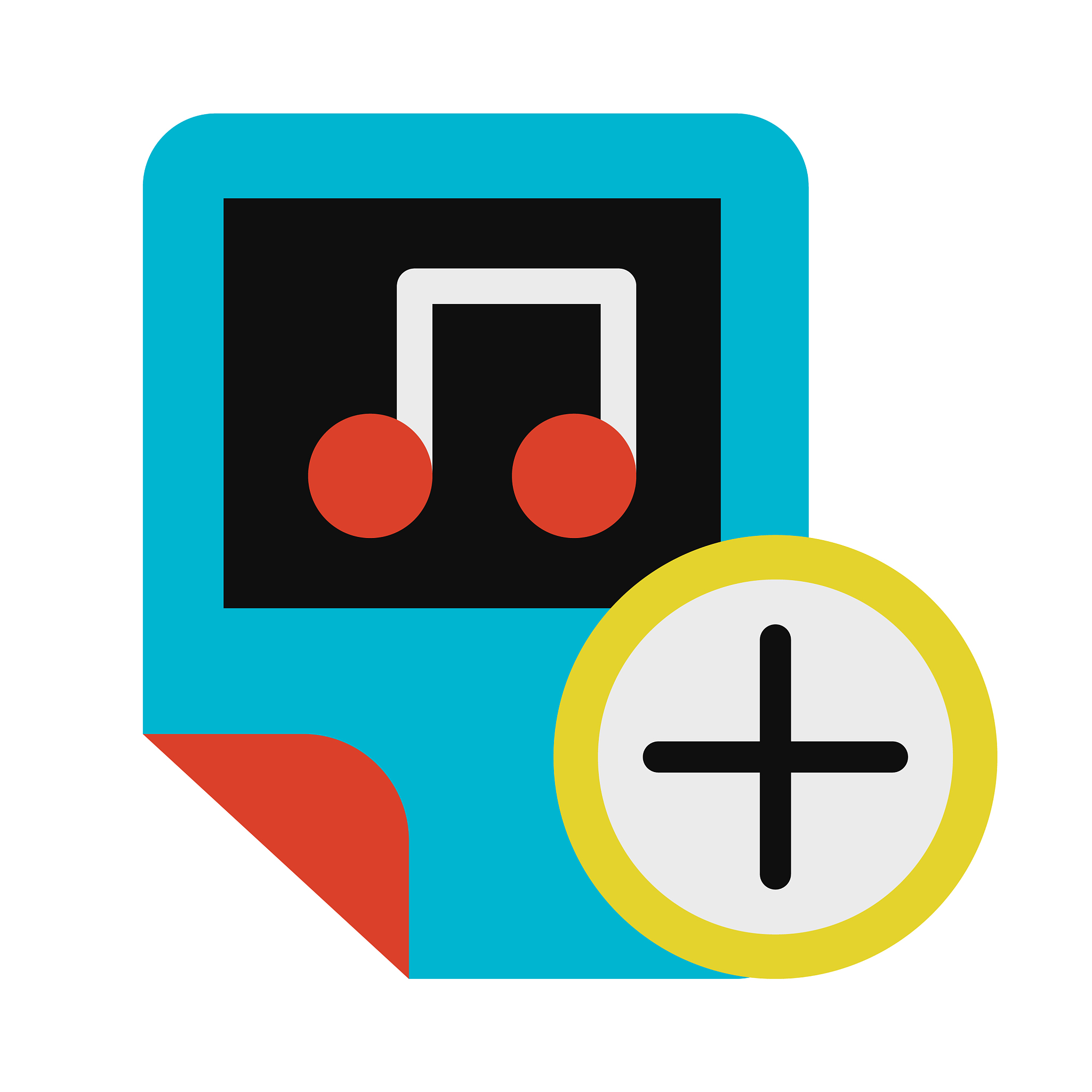 audio files music exchange glyph icon
