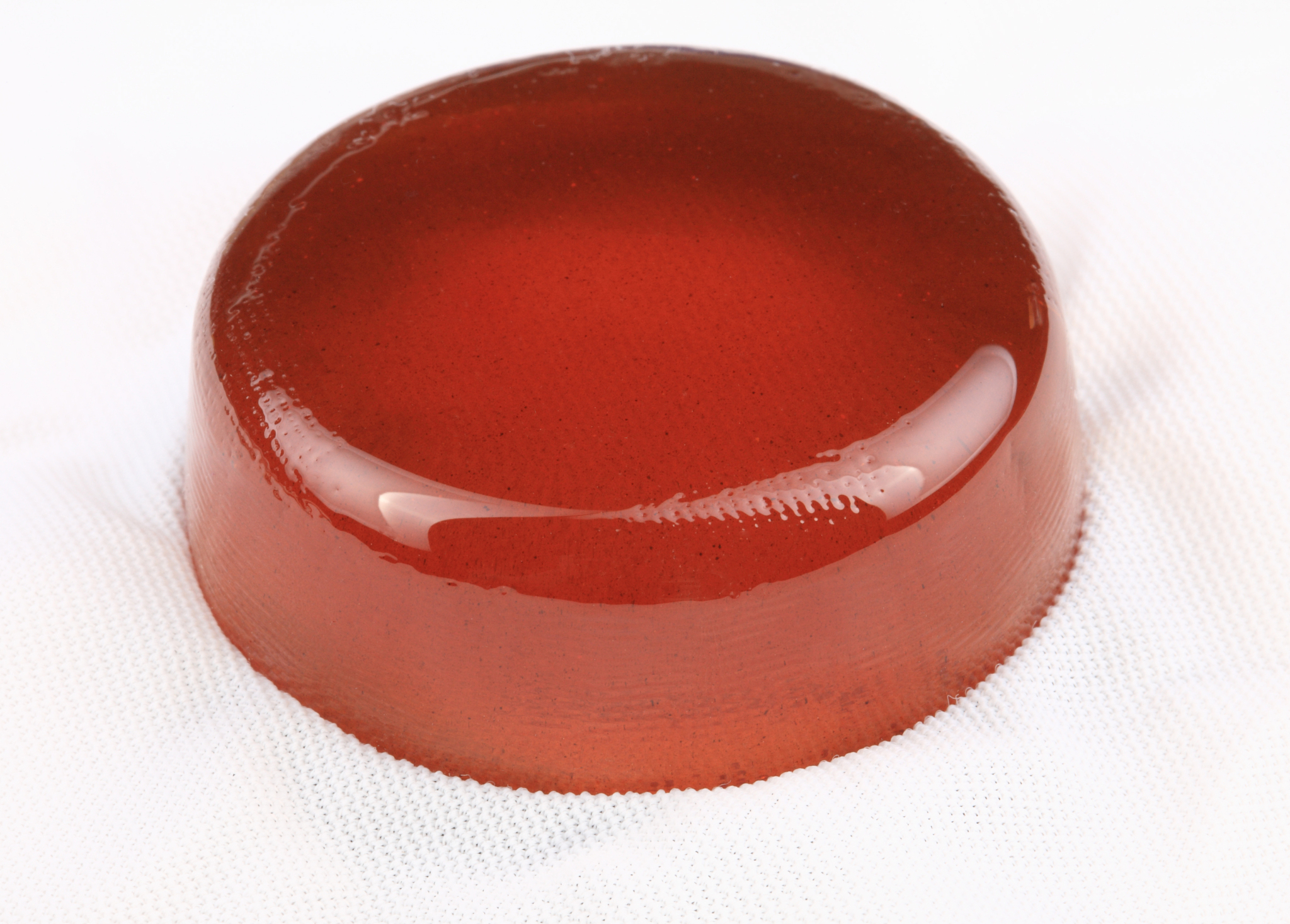 violin rosin on fabric