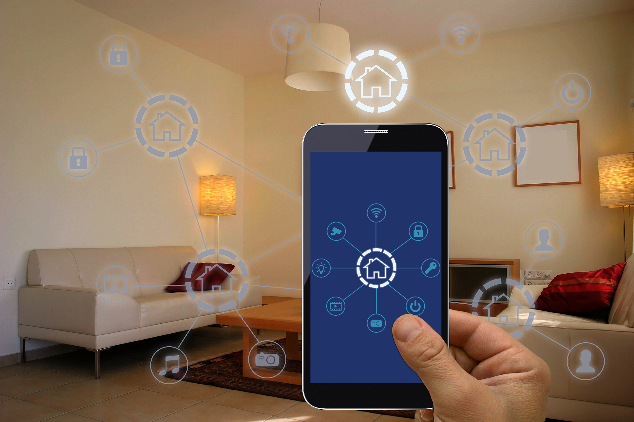 smart home automation mobile phone application internet technolo