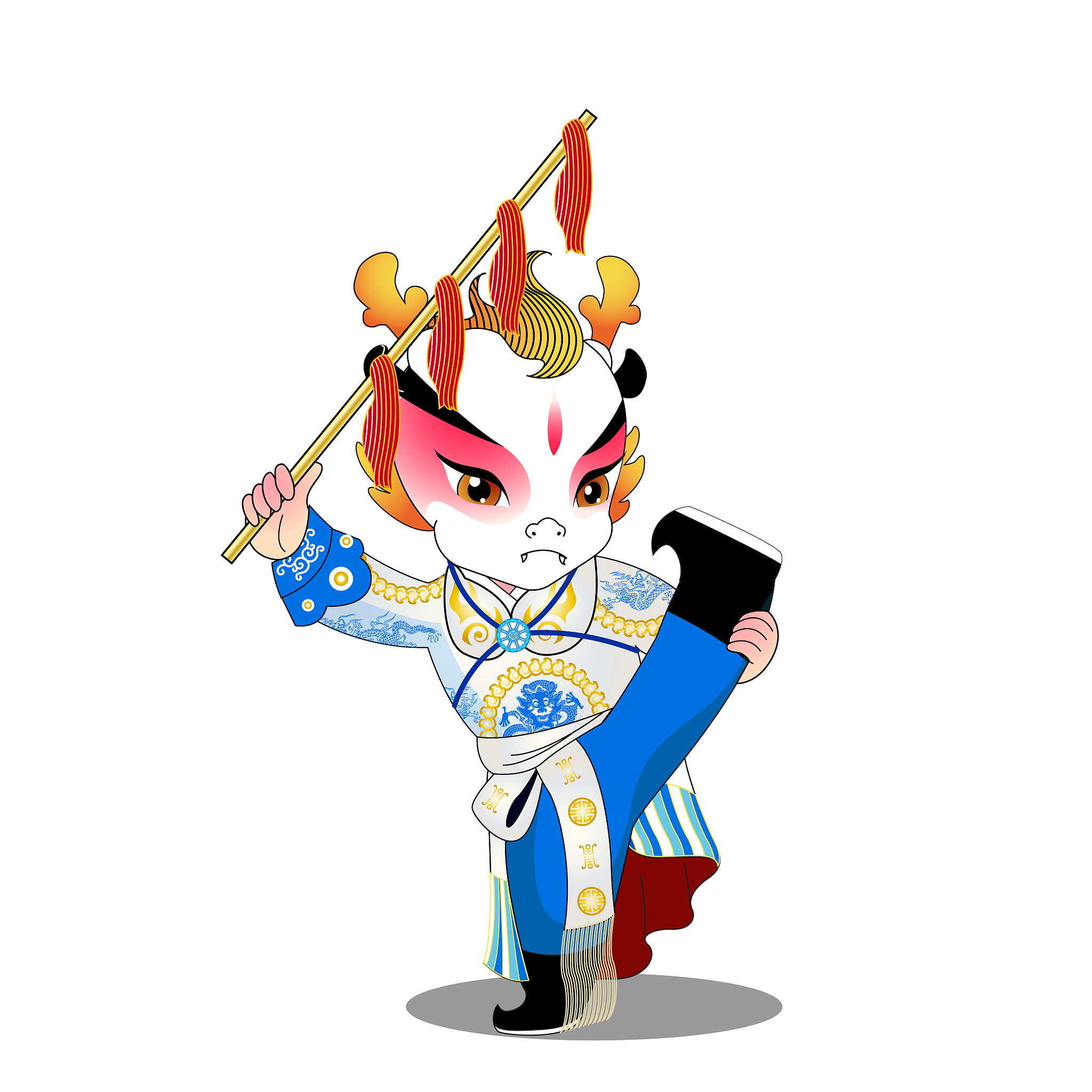 利用飘色传统文化的优势进行衍生推广活化传统文化通过传统飘色民俗文化内容——动漫IP形象——衍生产业这一路径完成了动漫IP的孵化实现飘色在新时代借助互联网产业这一东风扶摇直上使这一岭南艺术突破地域、文化土壤等种种限制得以不断传承下去。