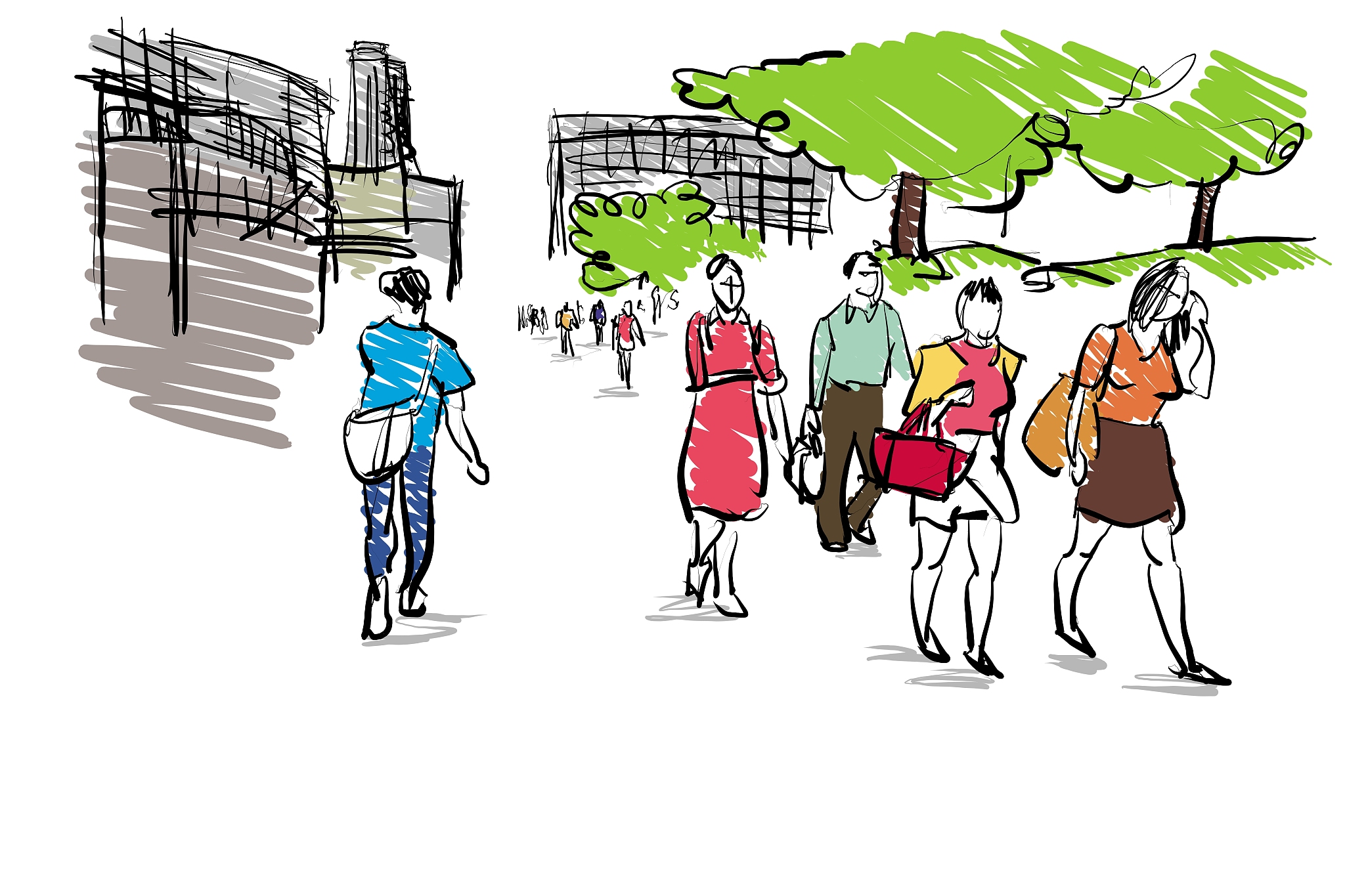 为什么有人排队买东西，有人却不会？