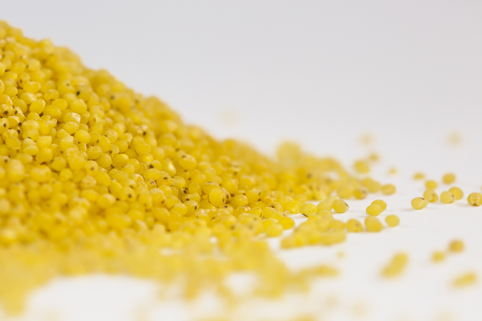 proso millet pile