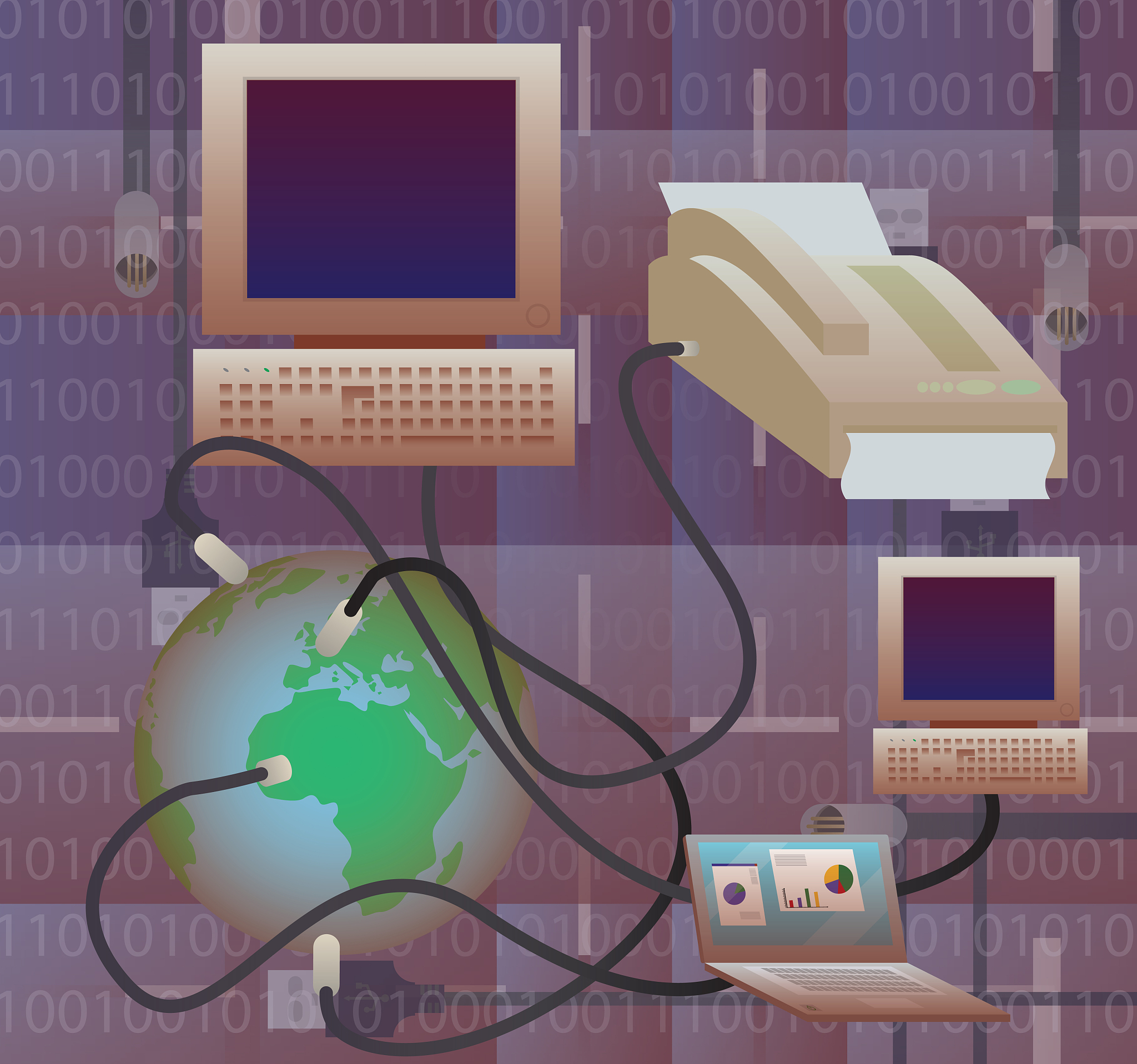 电脑产生的电磁辐射可以干扰收电台的效率