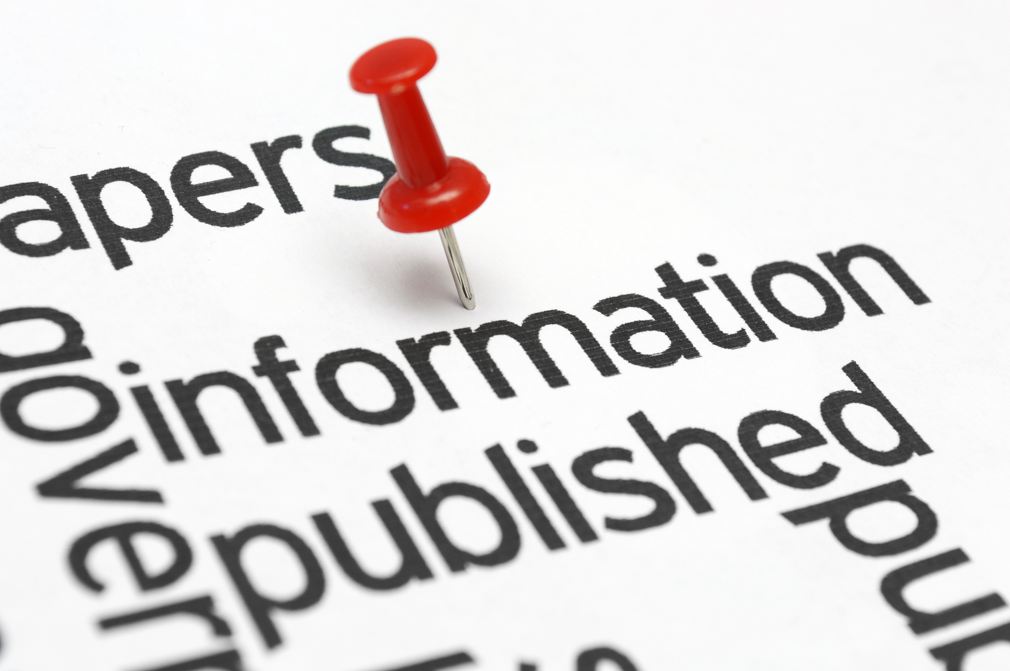 information published