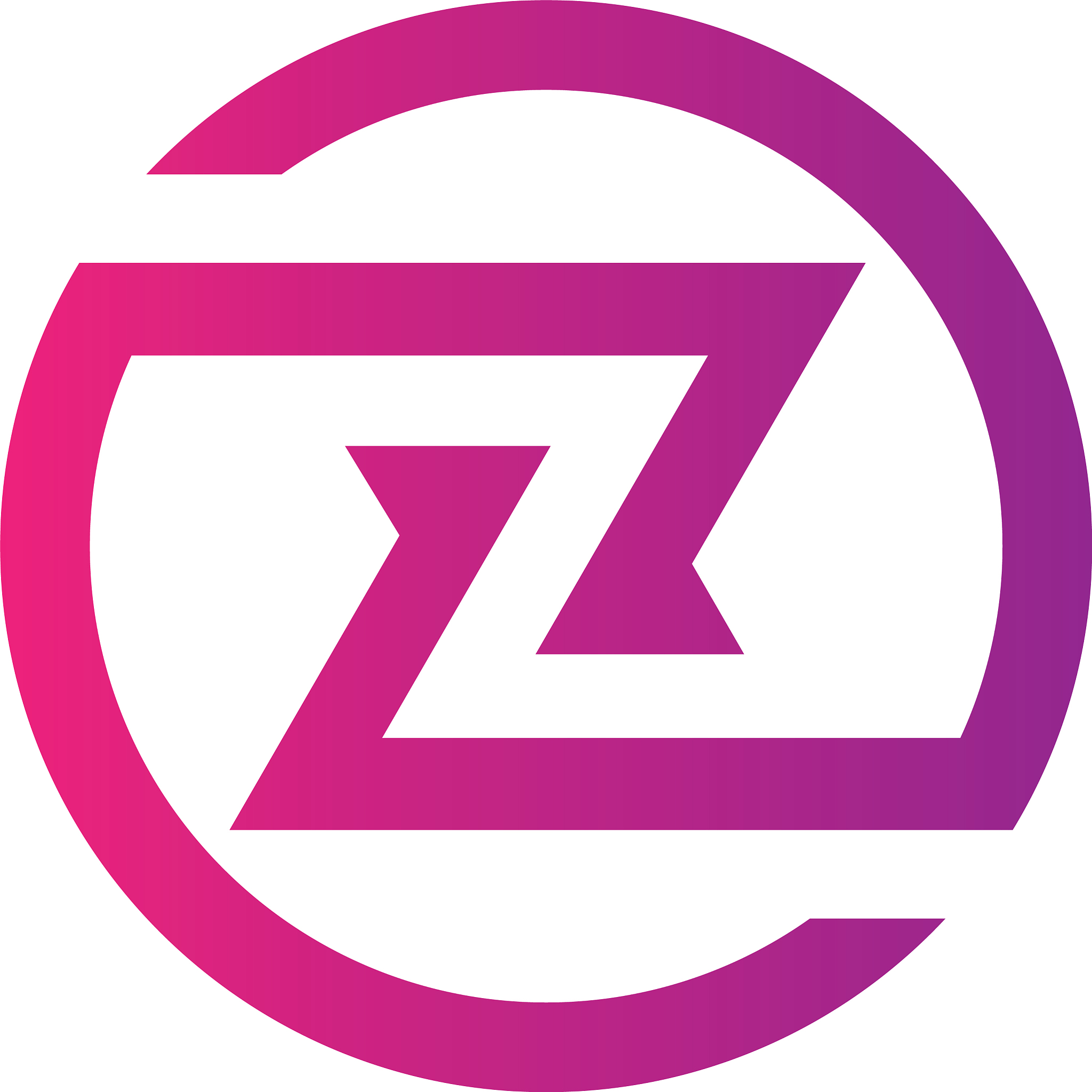 letter z business technology logo
